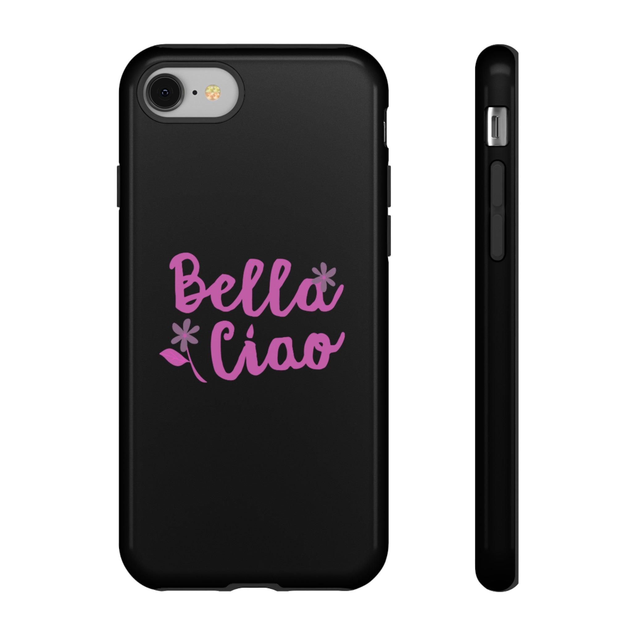 Ciao Bella Black Phone Tough Case