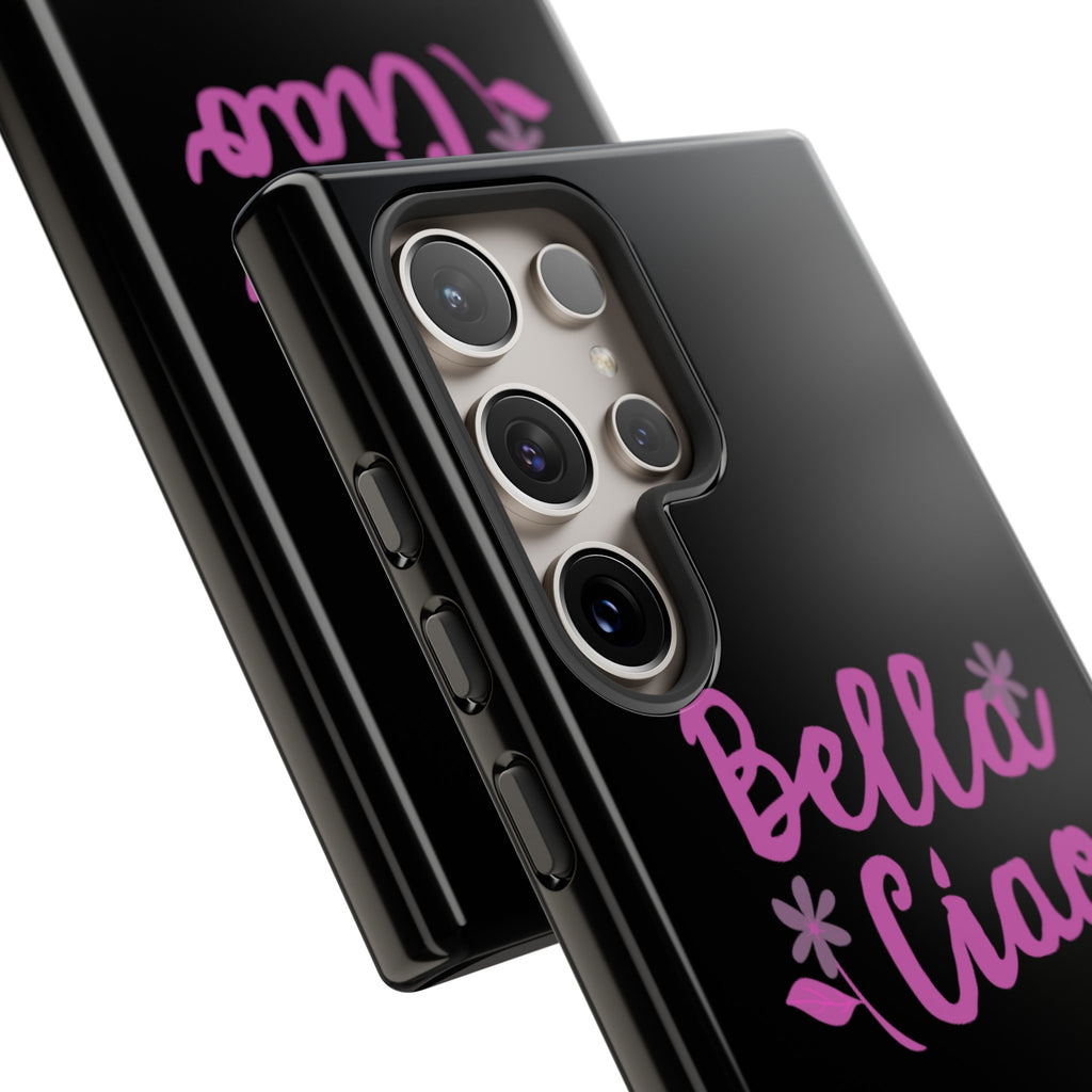 Ciao Bella Black Phone Tough Case