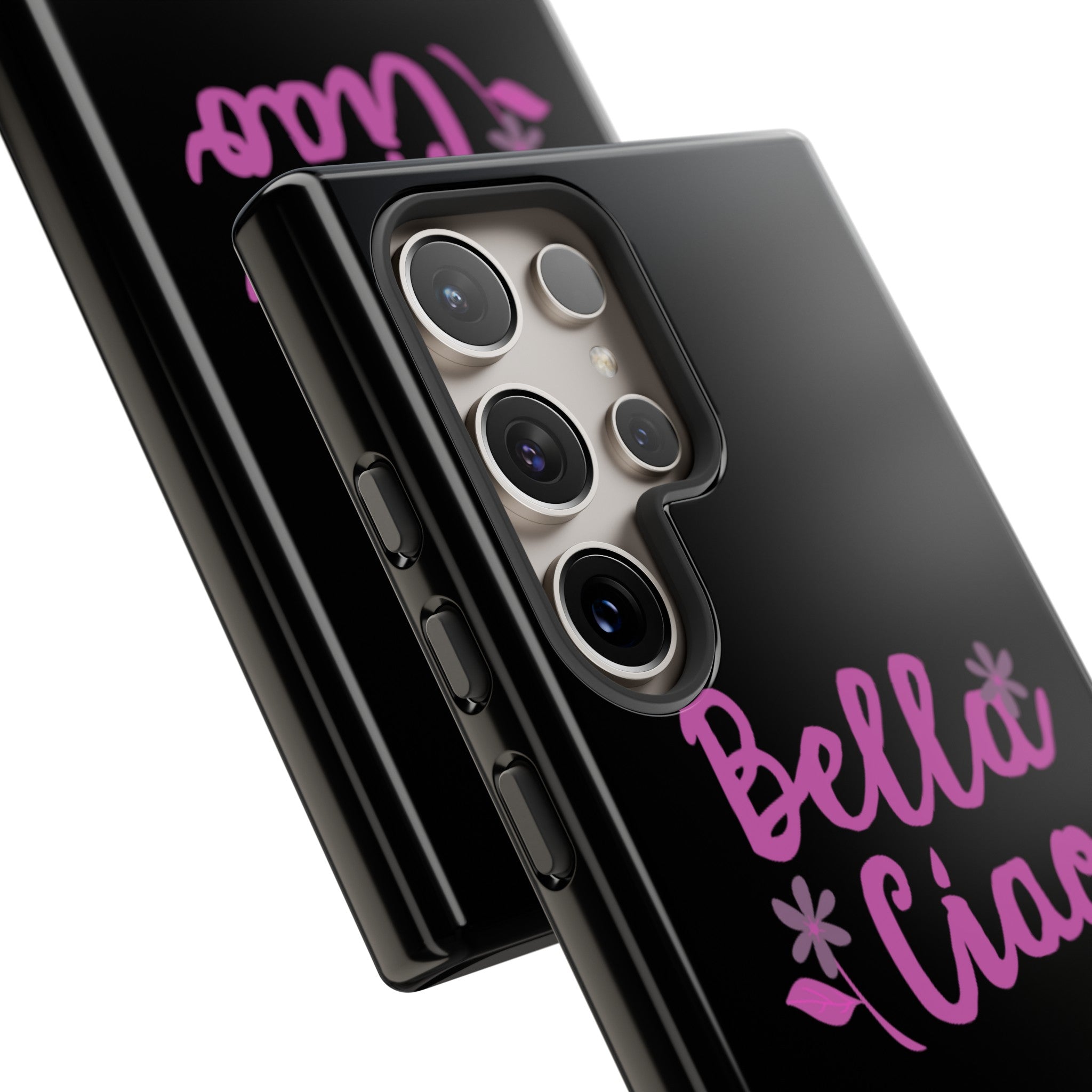 Ciao Bella Black Phone Tough Case