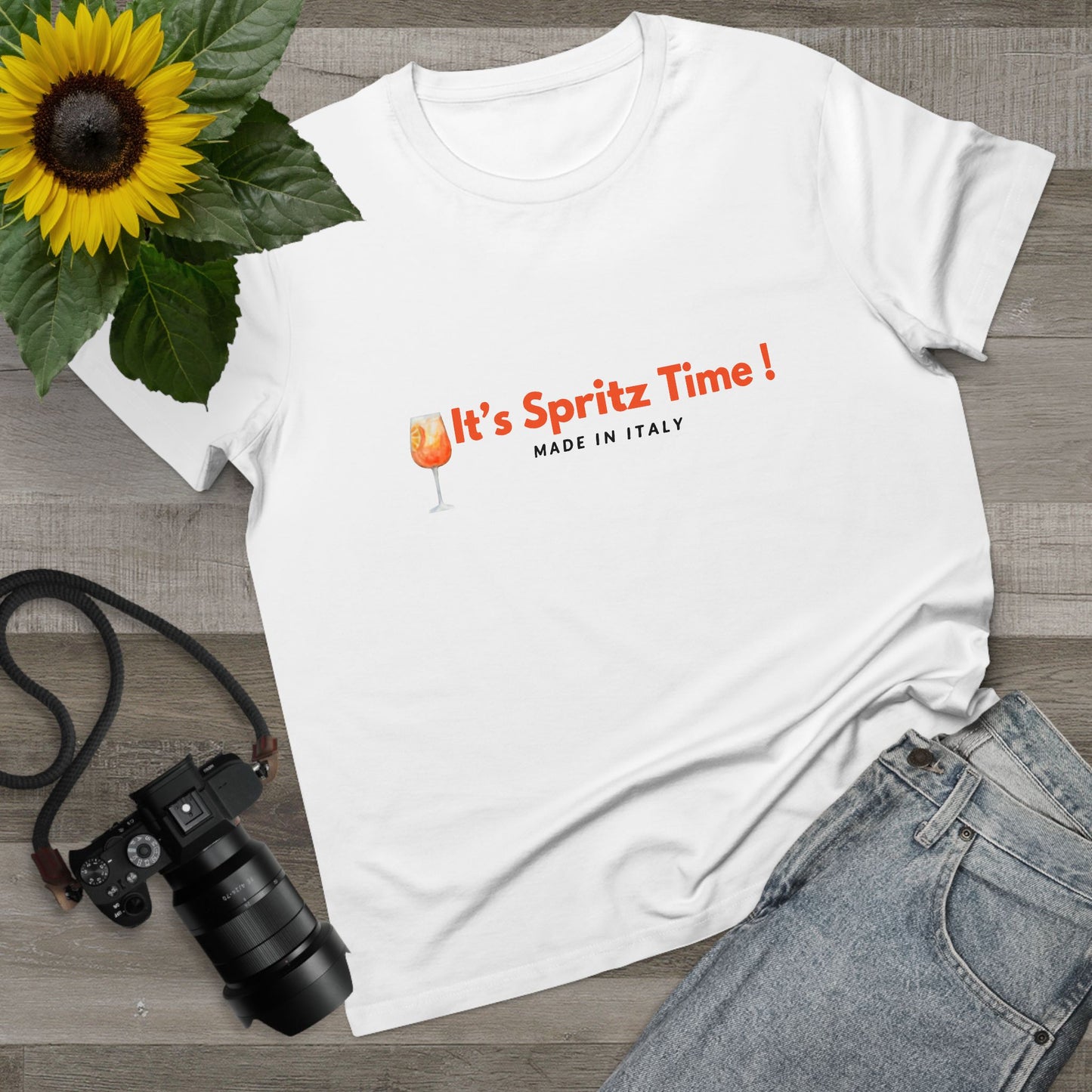 It’s Spritz Time! Women’s Tee — Italian Aperitivo Graphic Shirt