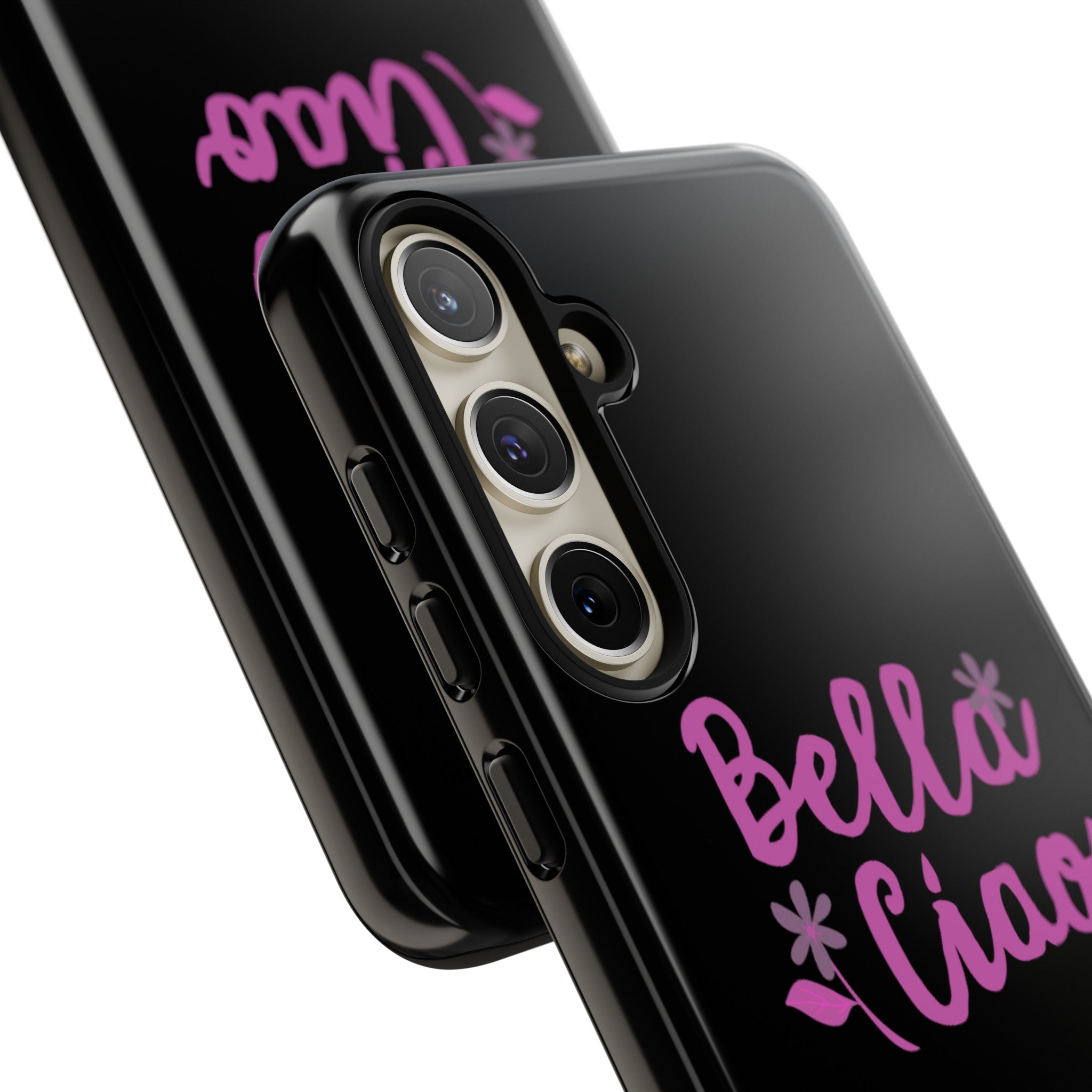Ciao Bella Black Phone Tough Case