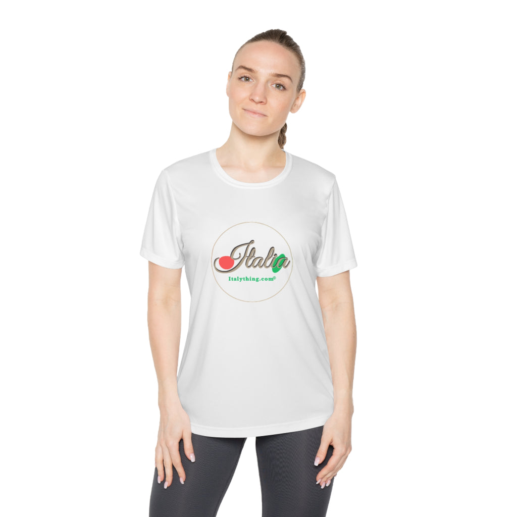 Italia Logo Damen-Wettkämpfer-T-Shirt