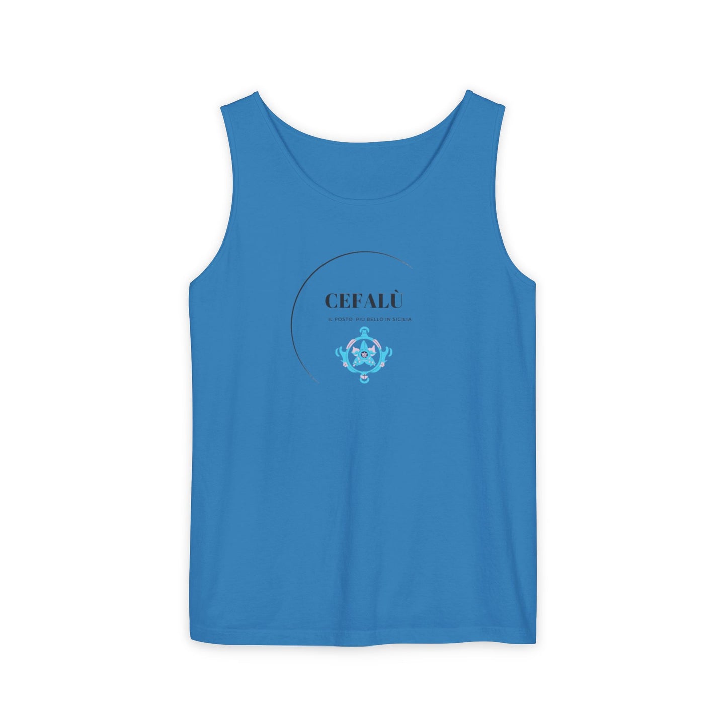 Cefalù Tank Top - Coastal Vibes from Sicily