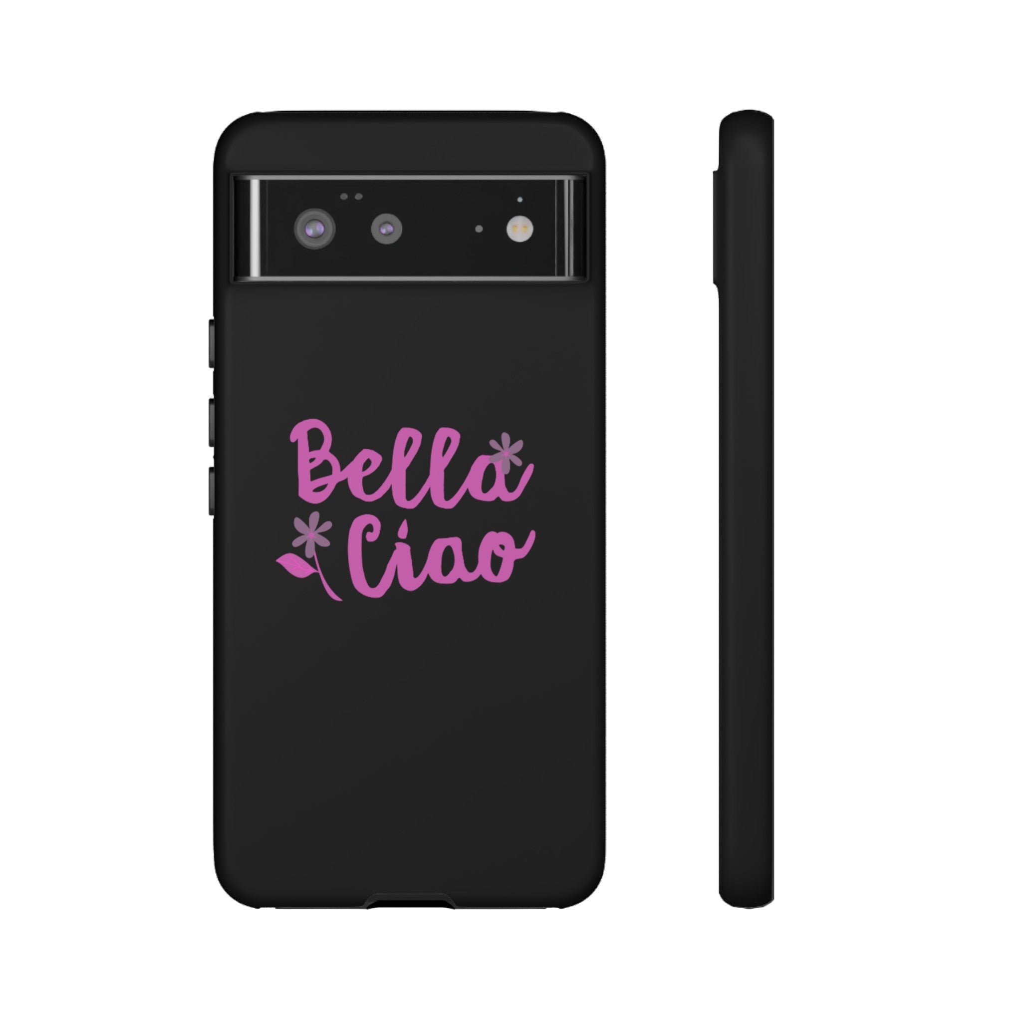 Ciao Bella Black Phone Tough Case