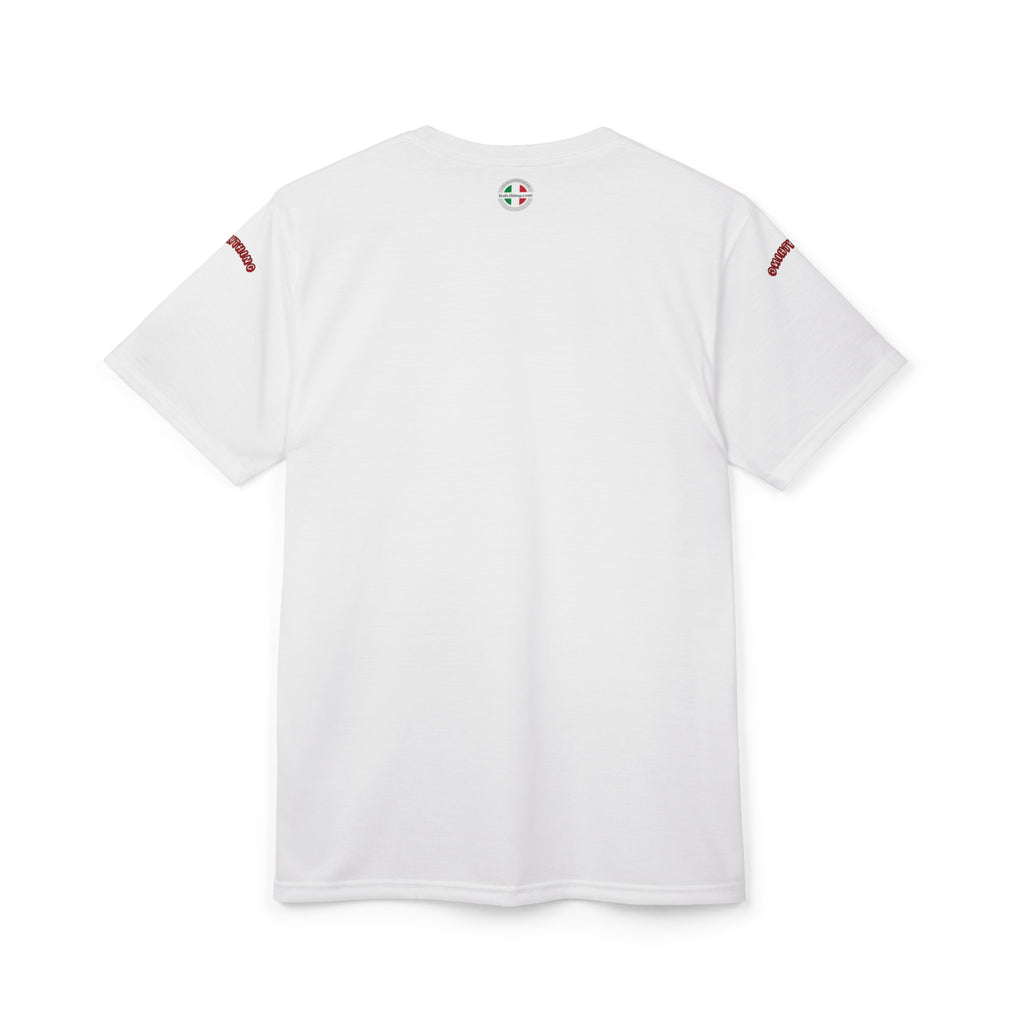 T-Shirt mit Blumenmuster zur italienischen Modewoche – MODA ITALIANA Design