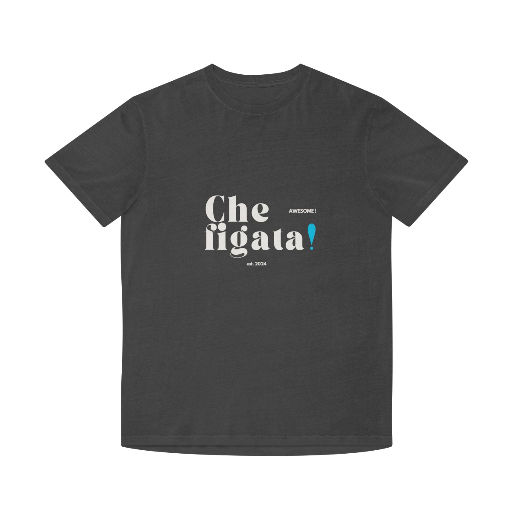 Che Figata! Super! Vintage Unisex T-Shirt im Used-Look