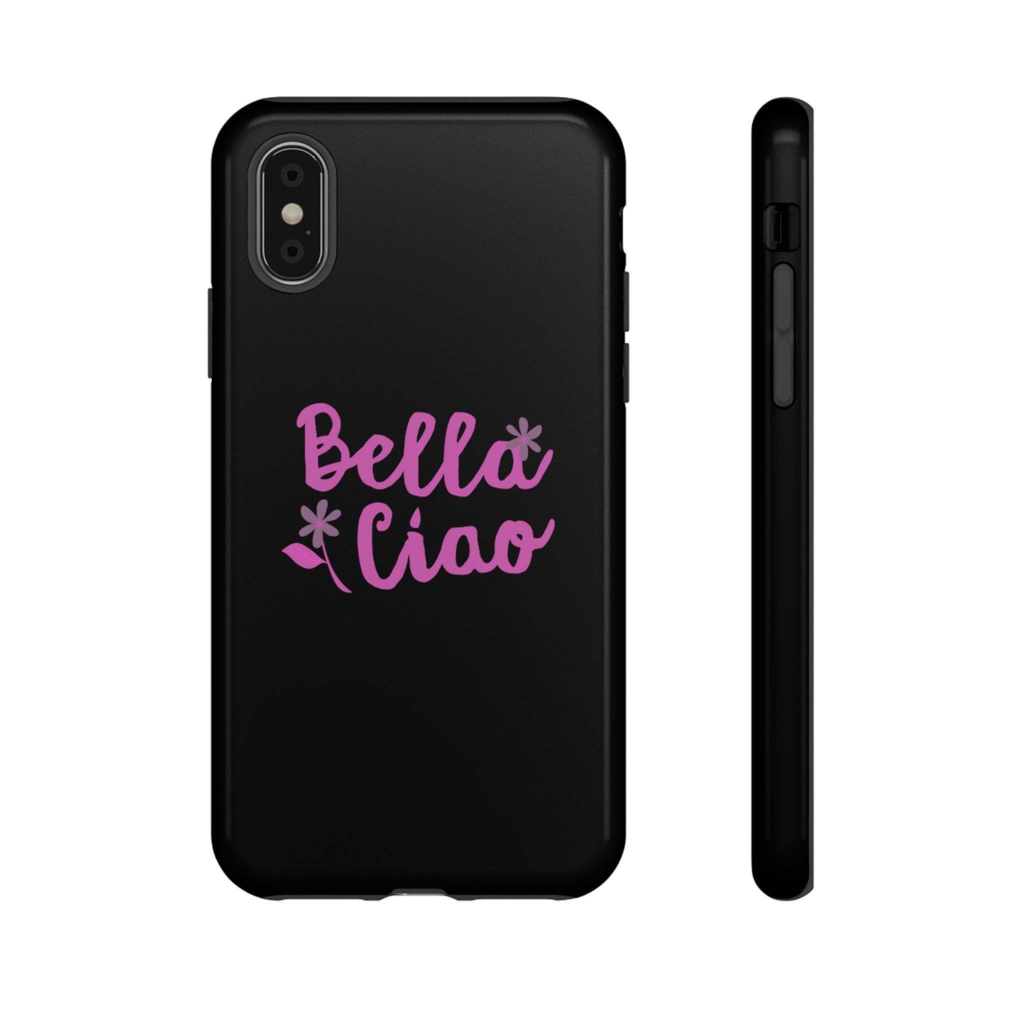 Ciao Bella Black Phone Tough Case