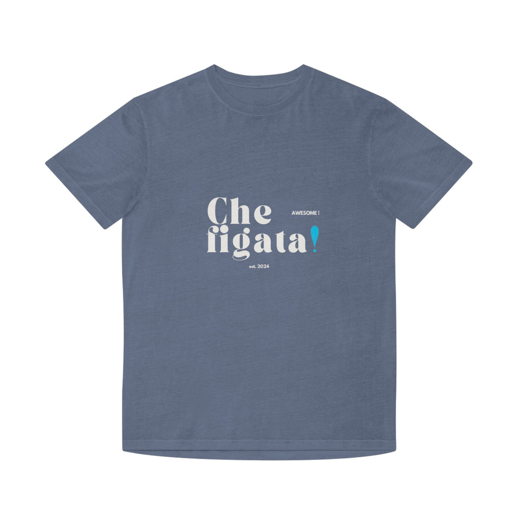 Che Figata! Awesome! Vintage Unisex Faded Tee Shirt - Learn Italian the Fun Way!
