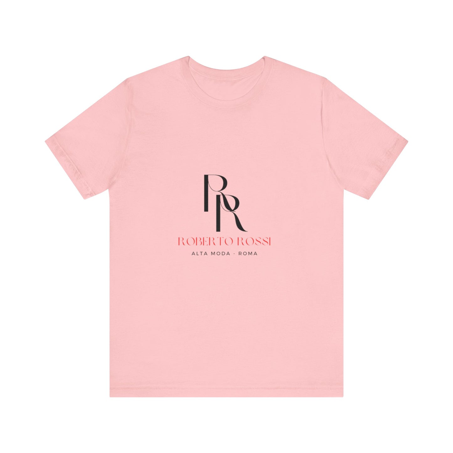Italian Branded Rome Jersey Short Sleeve Tee - Roberto Rossi - Alta Moda - Roma