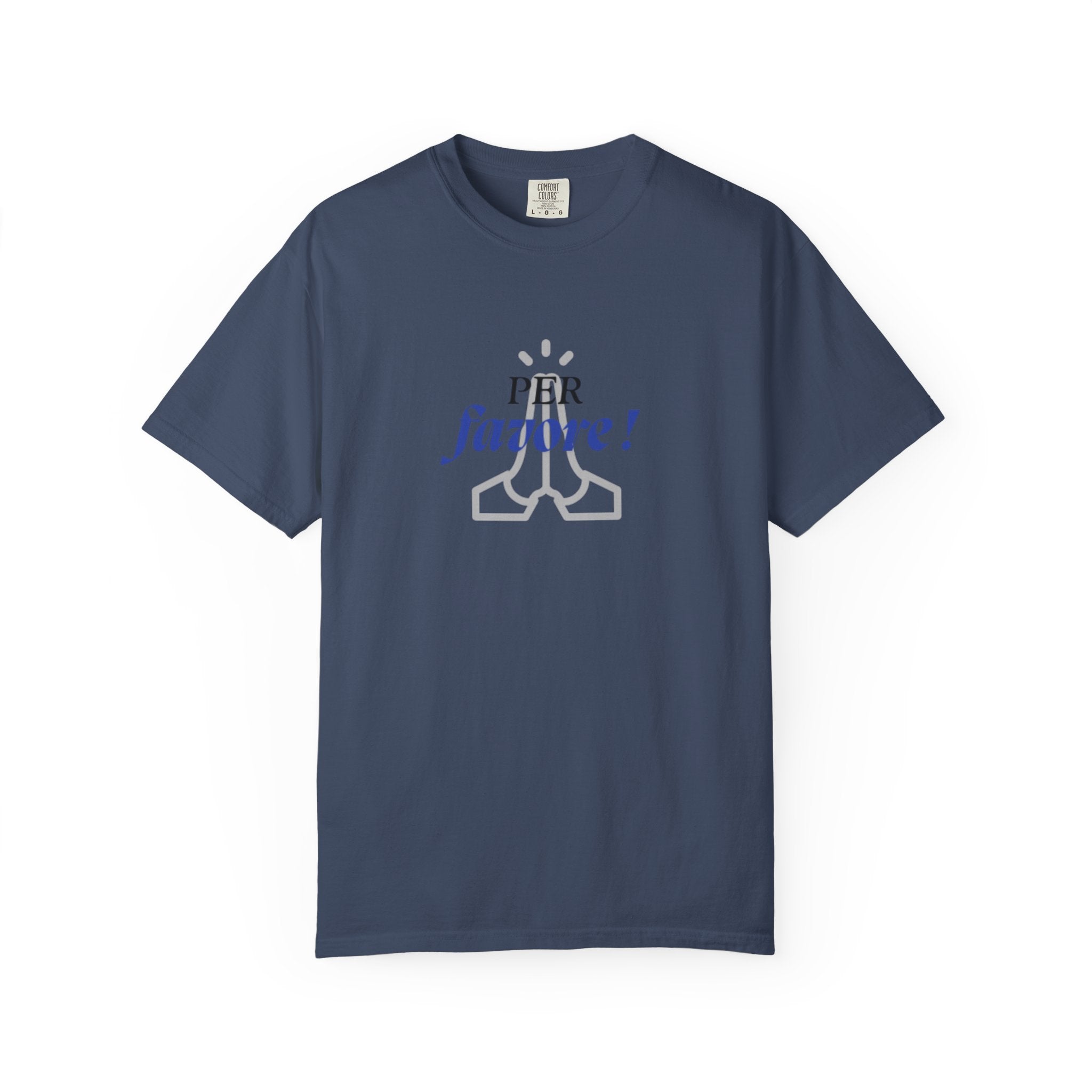 Italian Expression "Per favore"  Graphic Fun T-Shirt