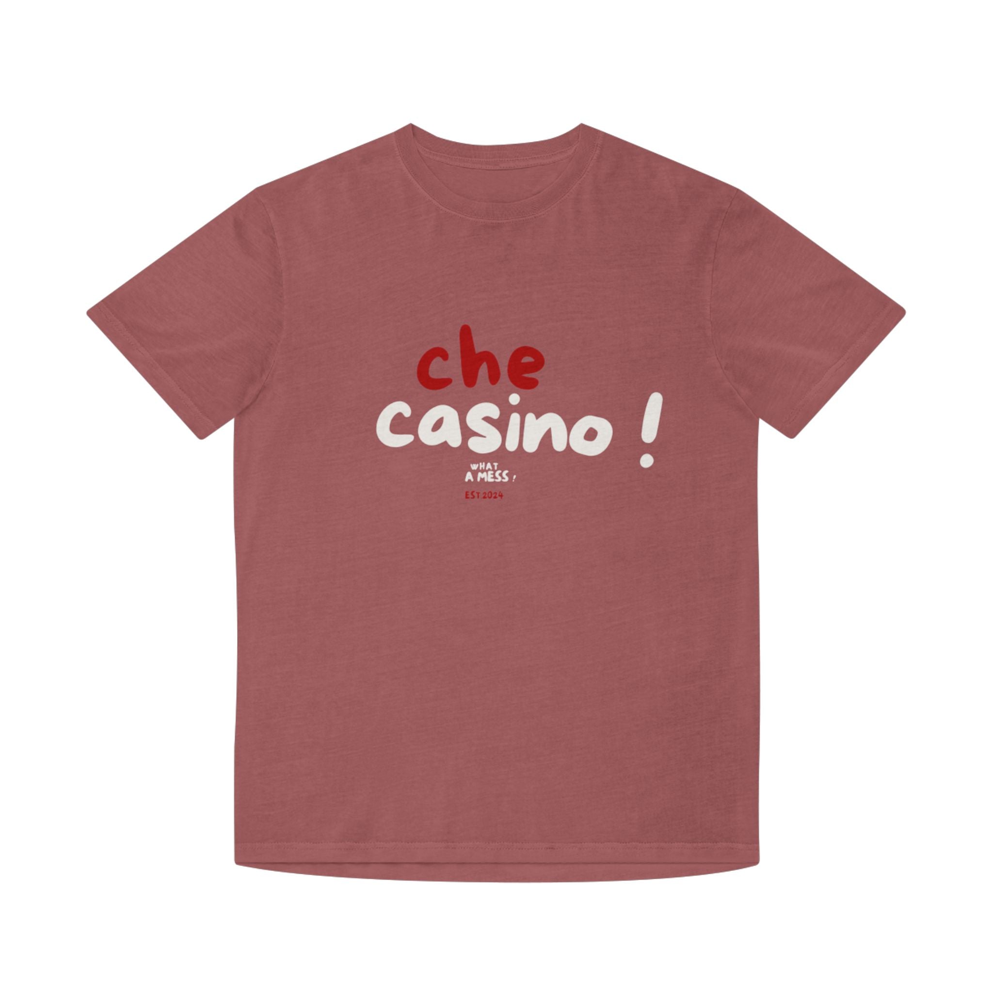 Che Casino! Was für ein Chaos! Verwaschenes Hemd – perfekt für Partynächte oder zum Entspannen
