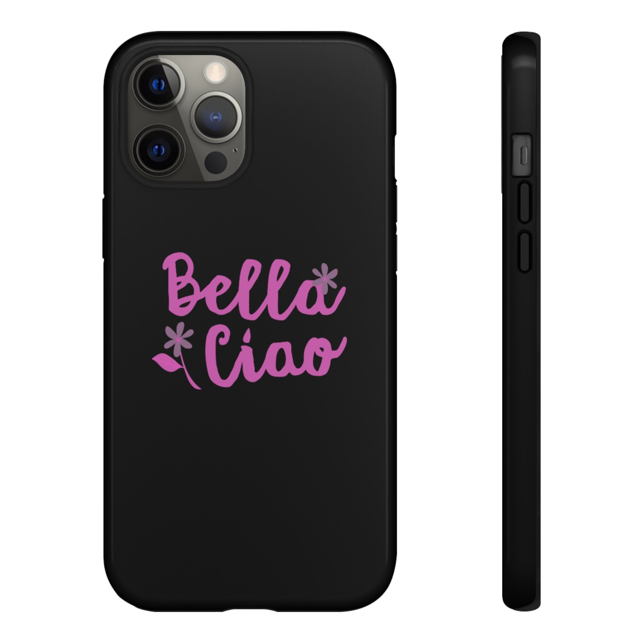 Ciao Bella Black Phone Tough Case
