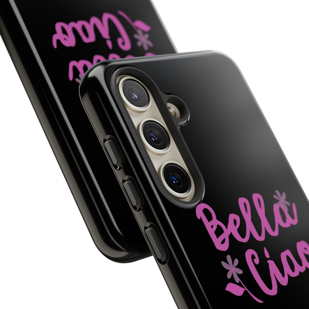 Ciao Bella Black Phone Tough Case