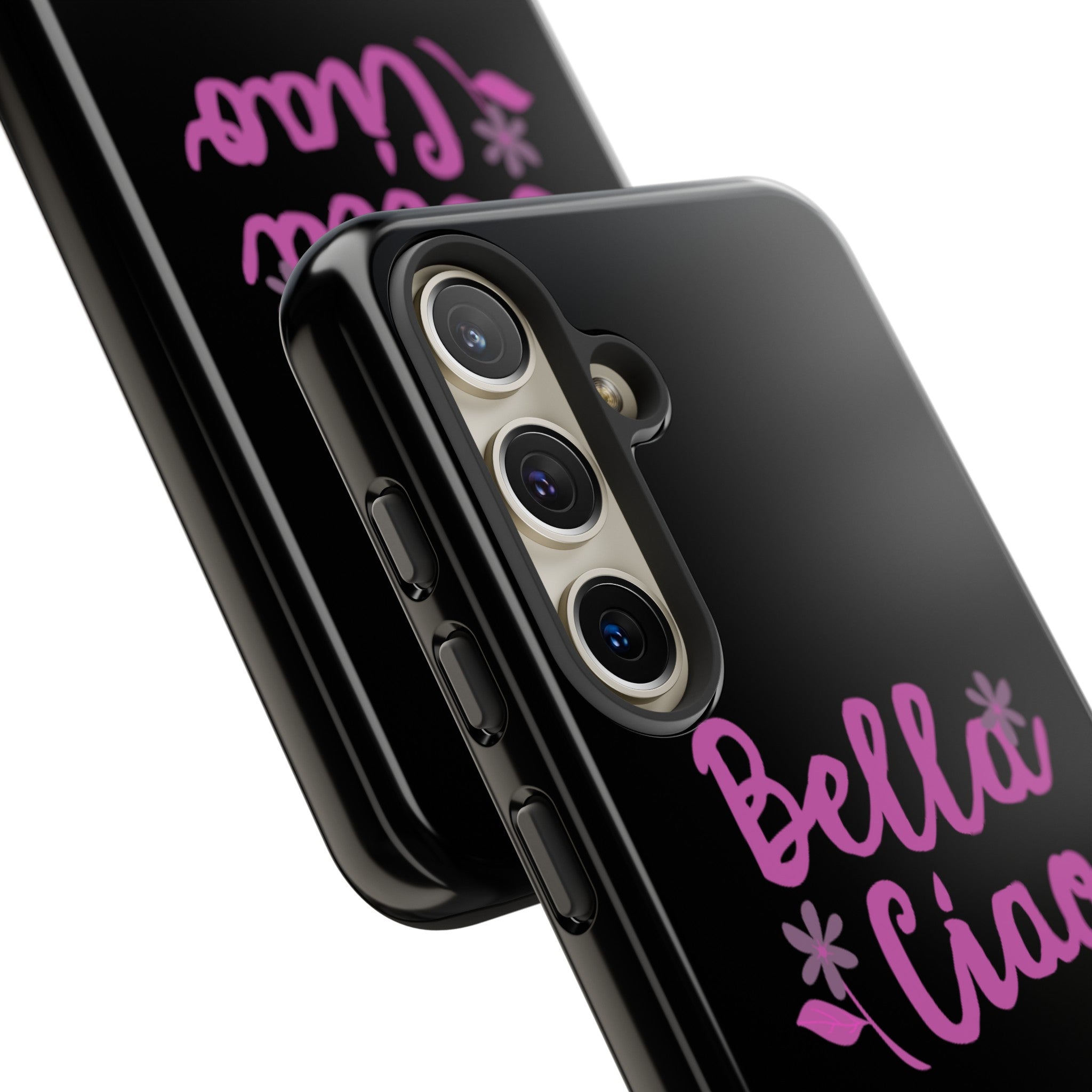 Ciao Bella Black Phone Tough Case