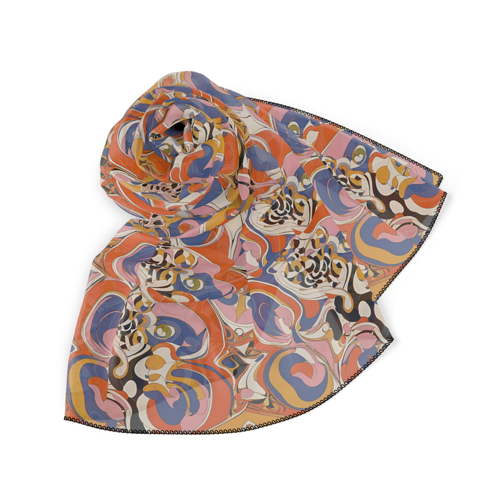 Pucci-Schal aus weichem Polyester -