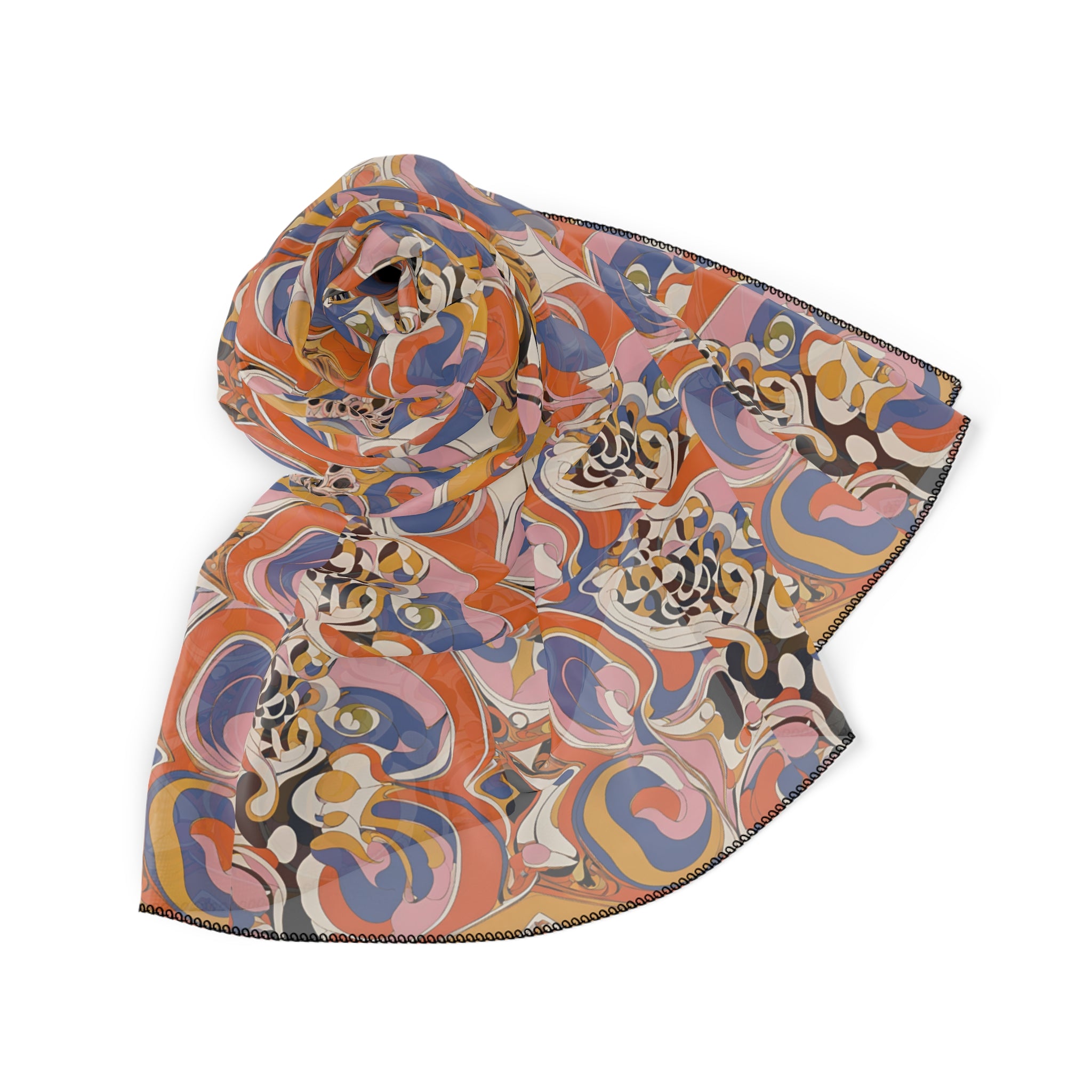 Pucci-Schal aus weichem Polyester -
