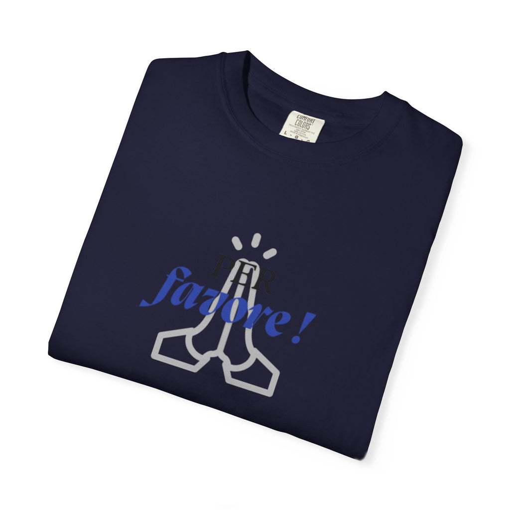Italian Expression "Per favore"  Graphic Fun T-Shirt