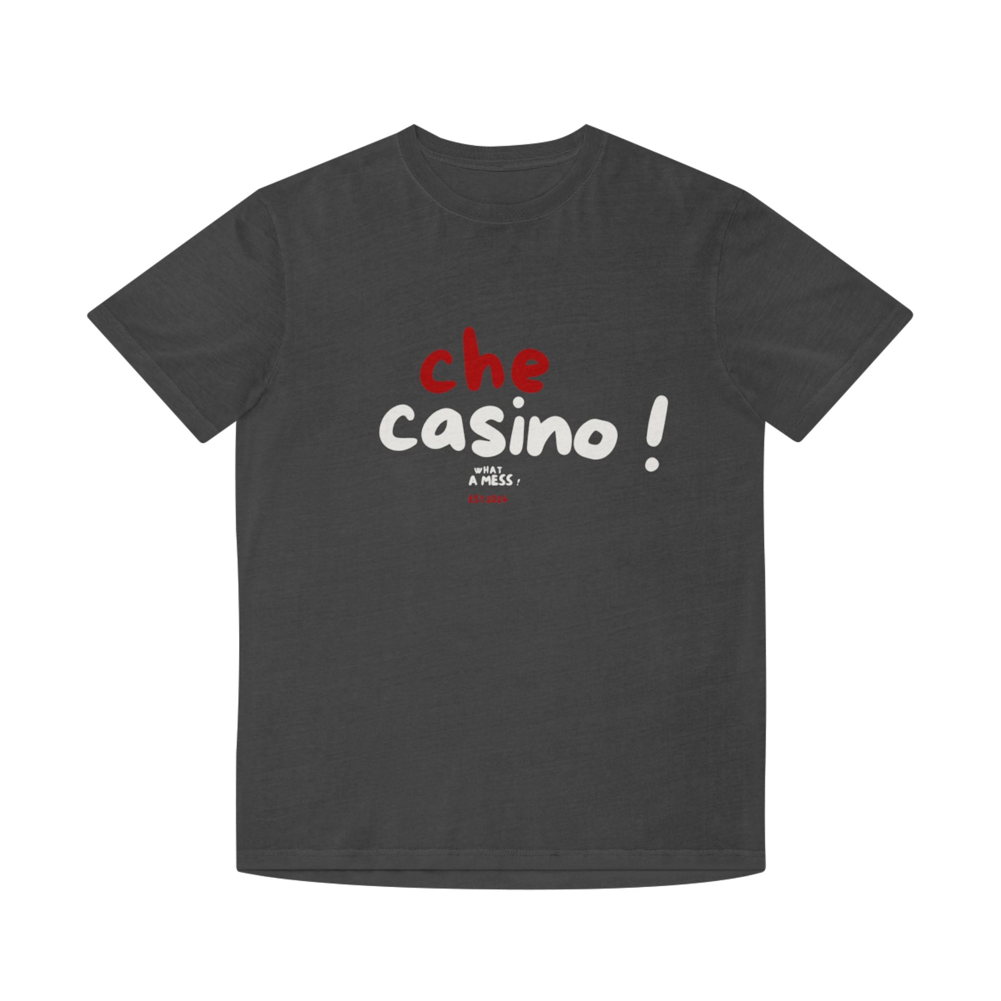 Che Casino! Was für ein Chaos! Verwaschenes Hemd – perfekt für Partynächte oder zum Entspannen