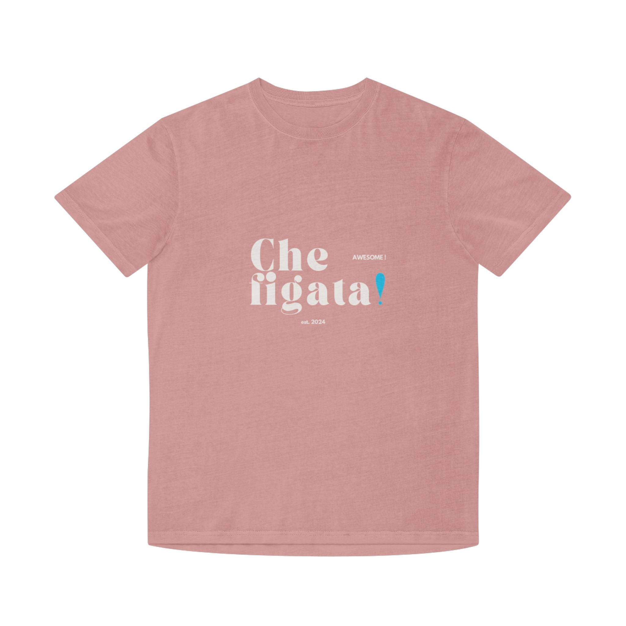 Che Figata! Super! Vintage Unisex T-Shirt im Used-Look