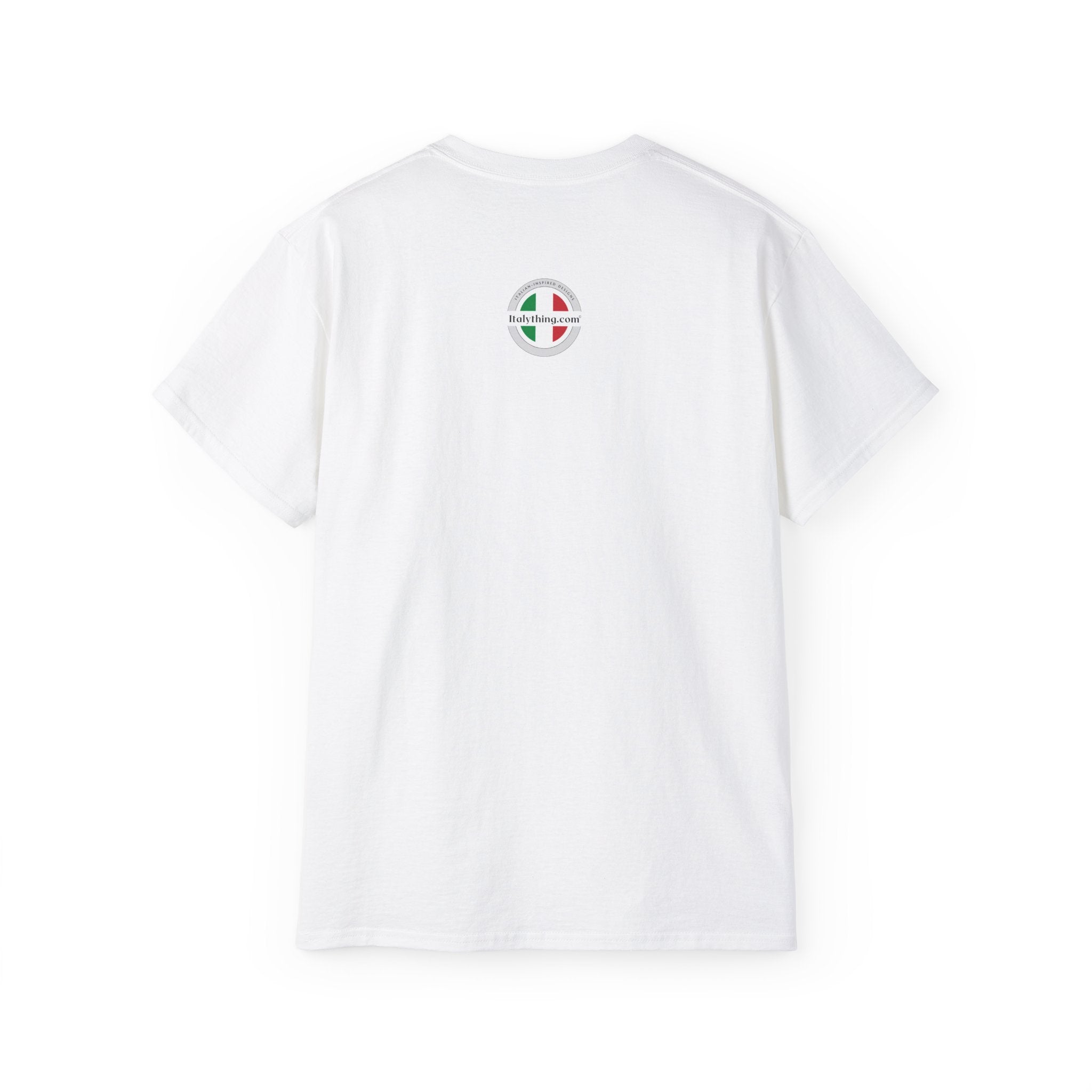 Portofino Heart Unisex Ultra Cotton Tee - Italian Love Graphic T-Shirt