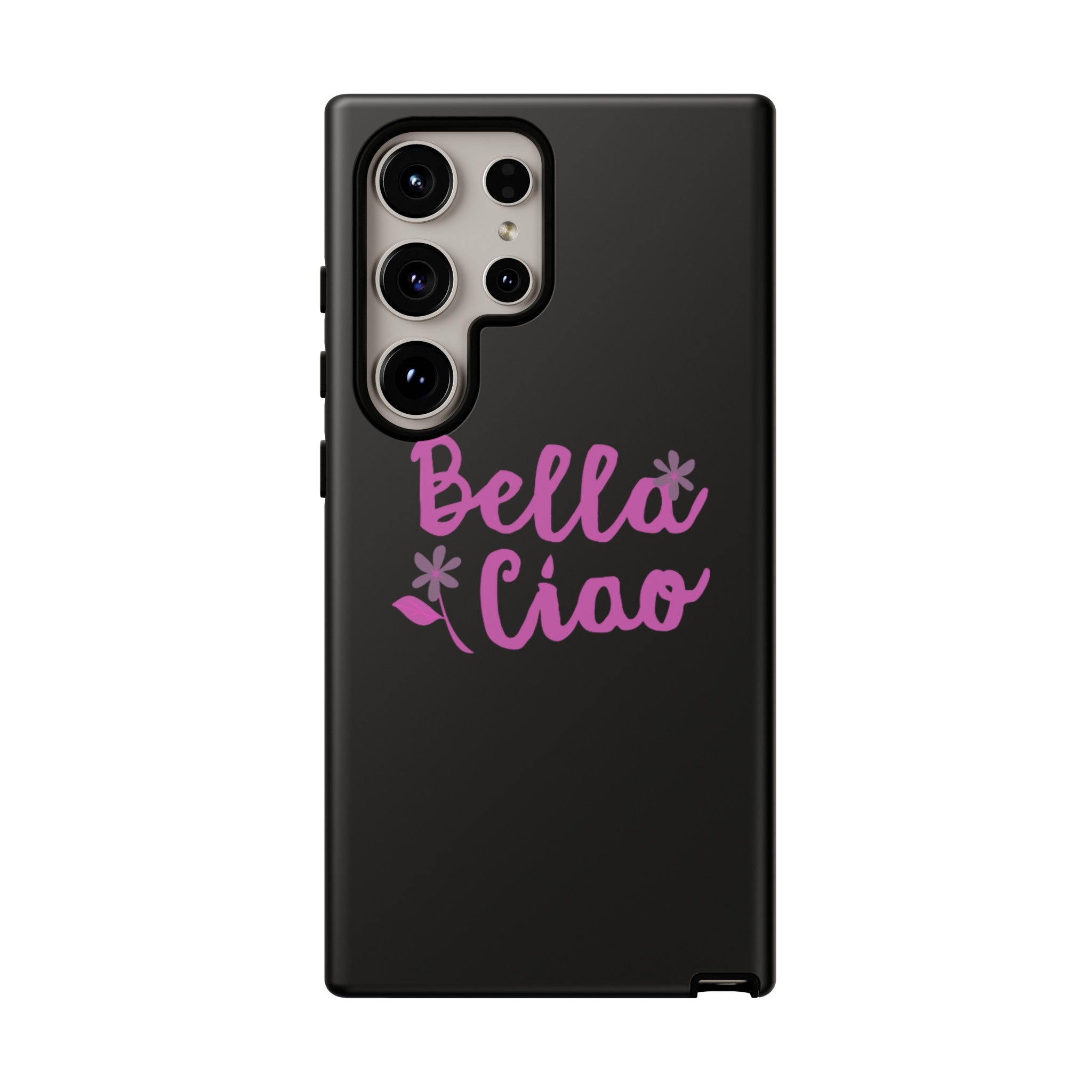 Ciao Bella Black Phone Tough Case