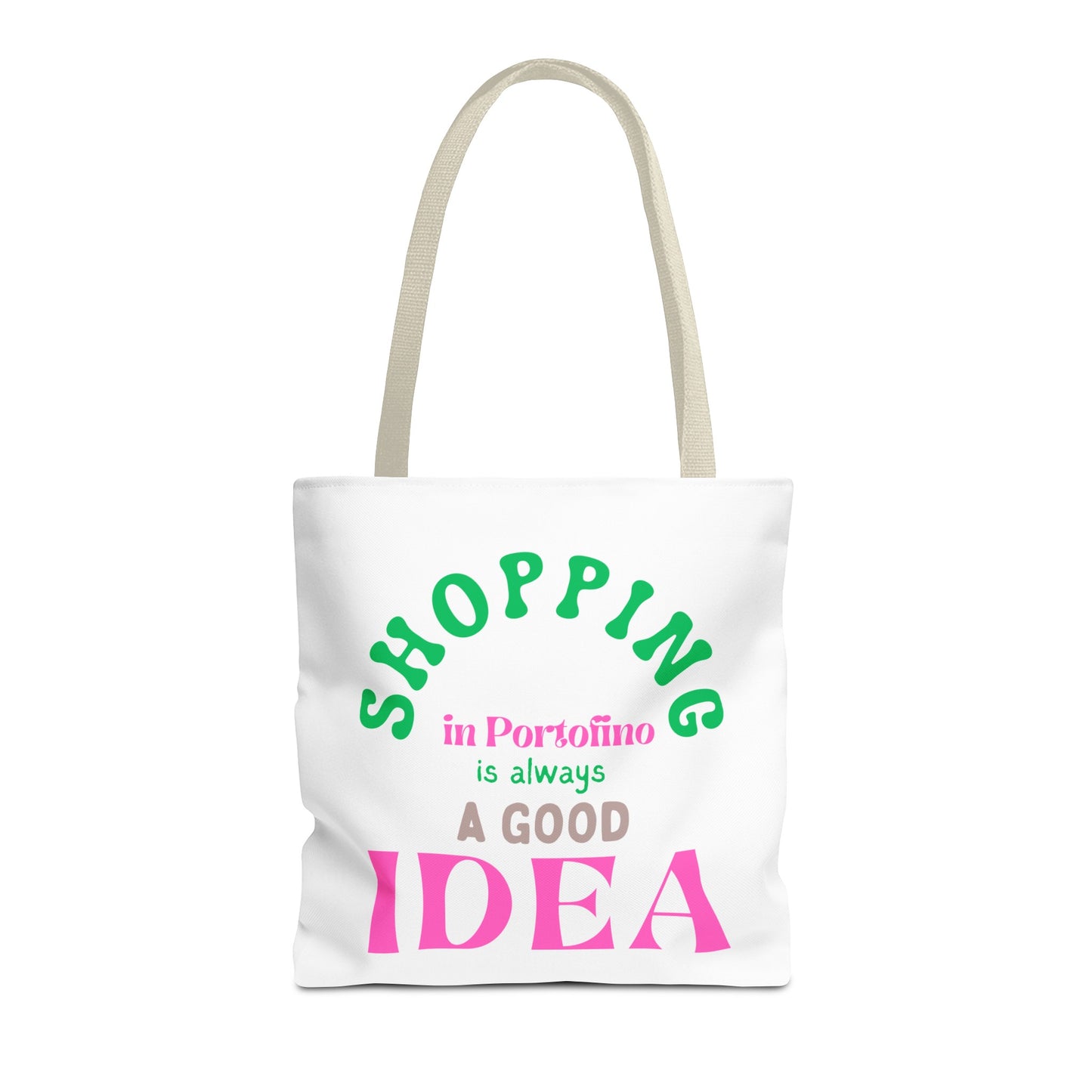Tote Bag from Portofino "Shopping in Portofino is always a good idea"