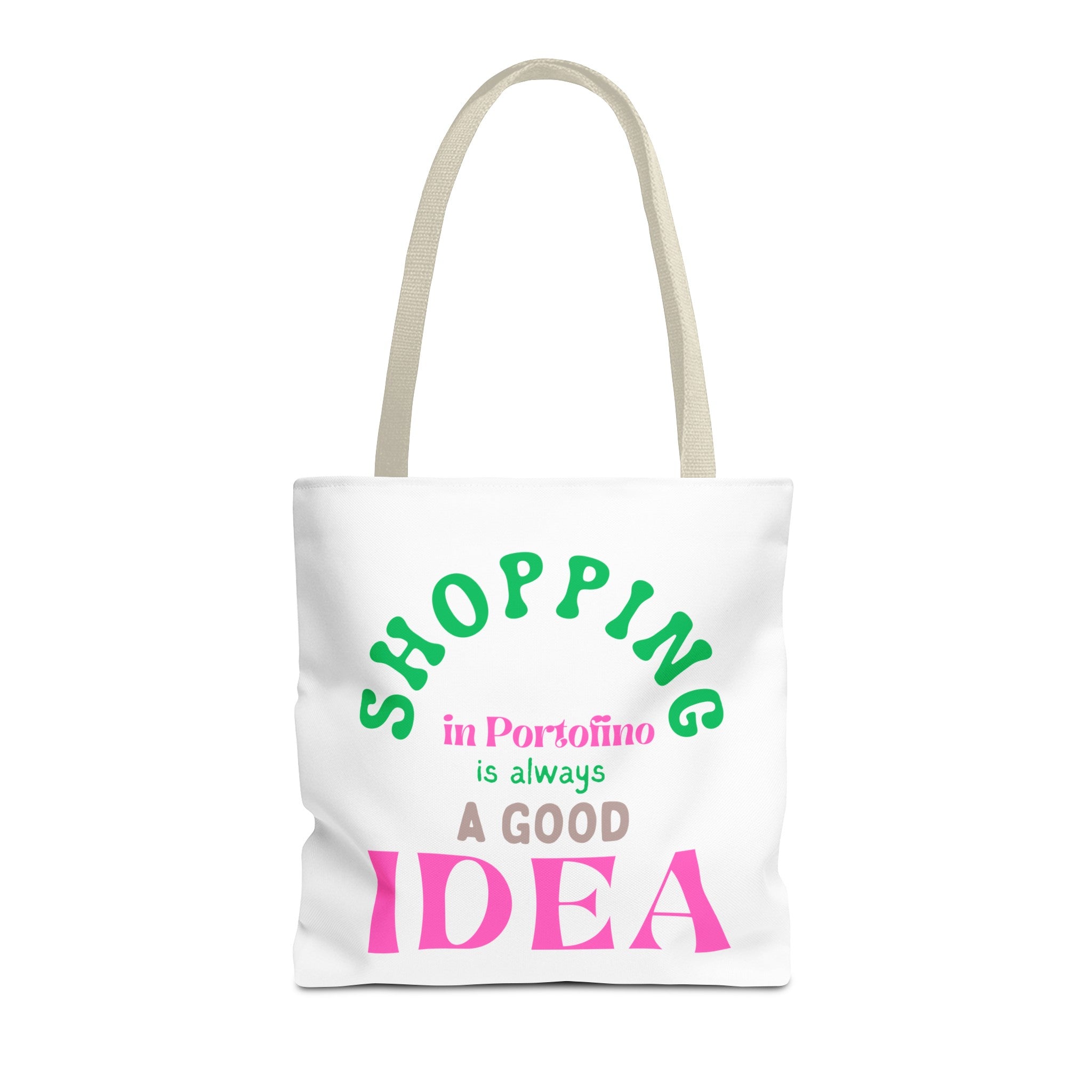 Tote Bag from Portofino "Shopping in Portofino is always a good idea"