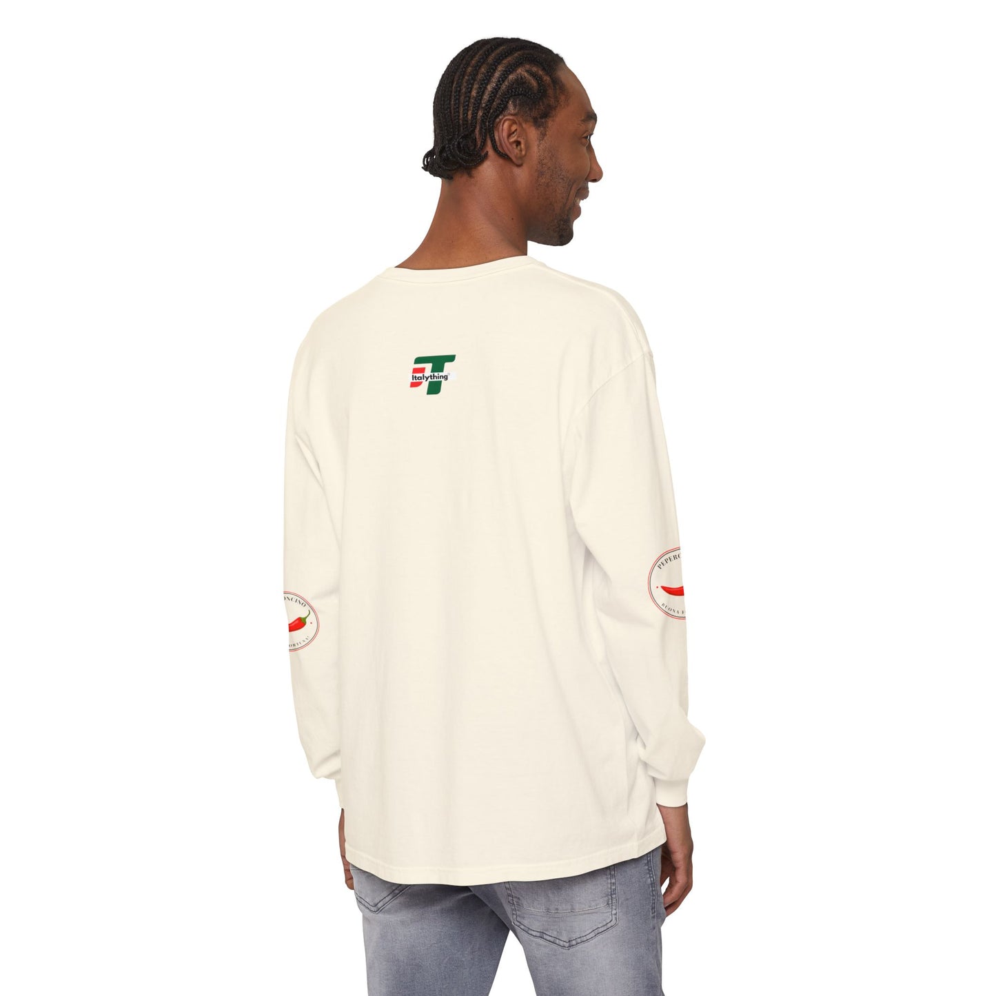 Napoli Long Sleeve Tee, Casual Streetwear, Napoli Pride. Perfect for Travel