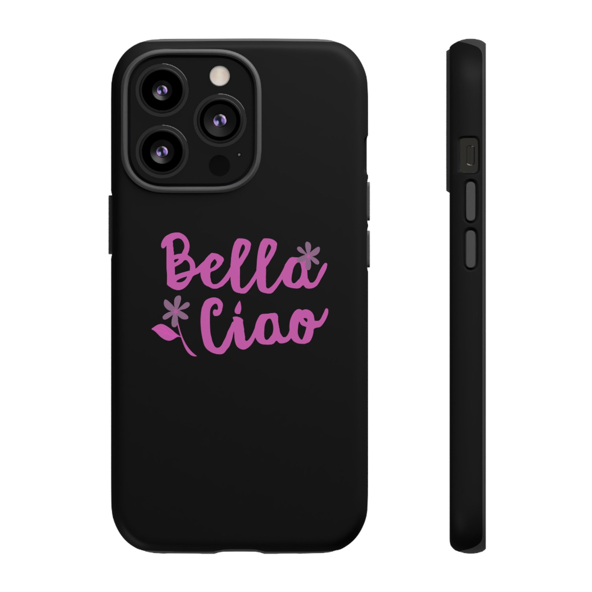 Ciao Bella Black Phone Tough Case
