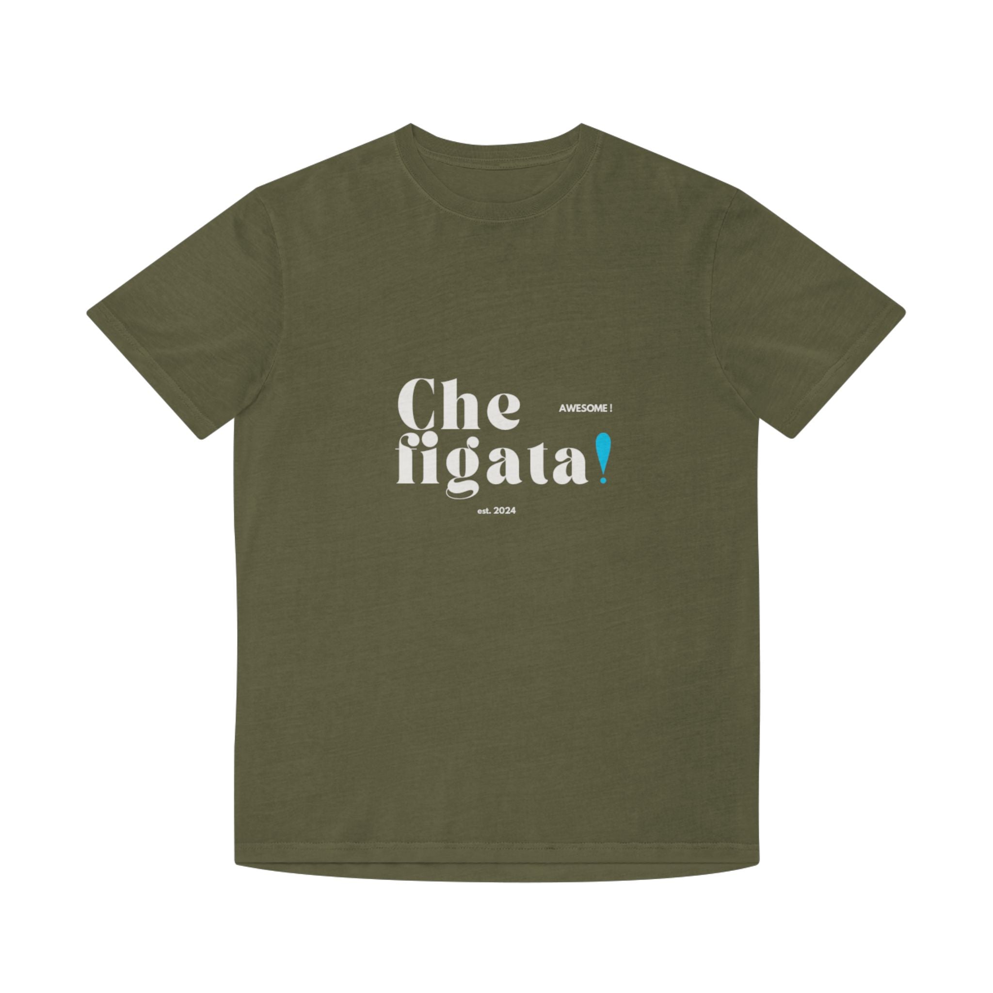 Che Figata! Super! Vintage Unisex T-Shirt im Used-Look