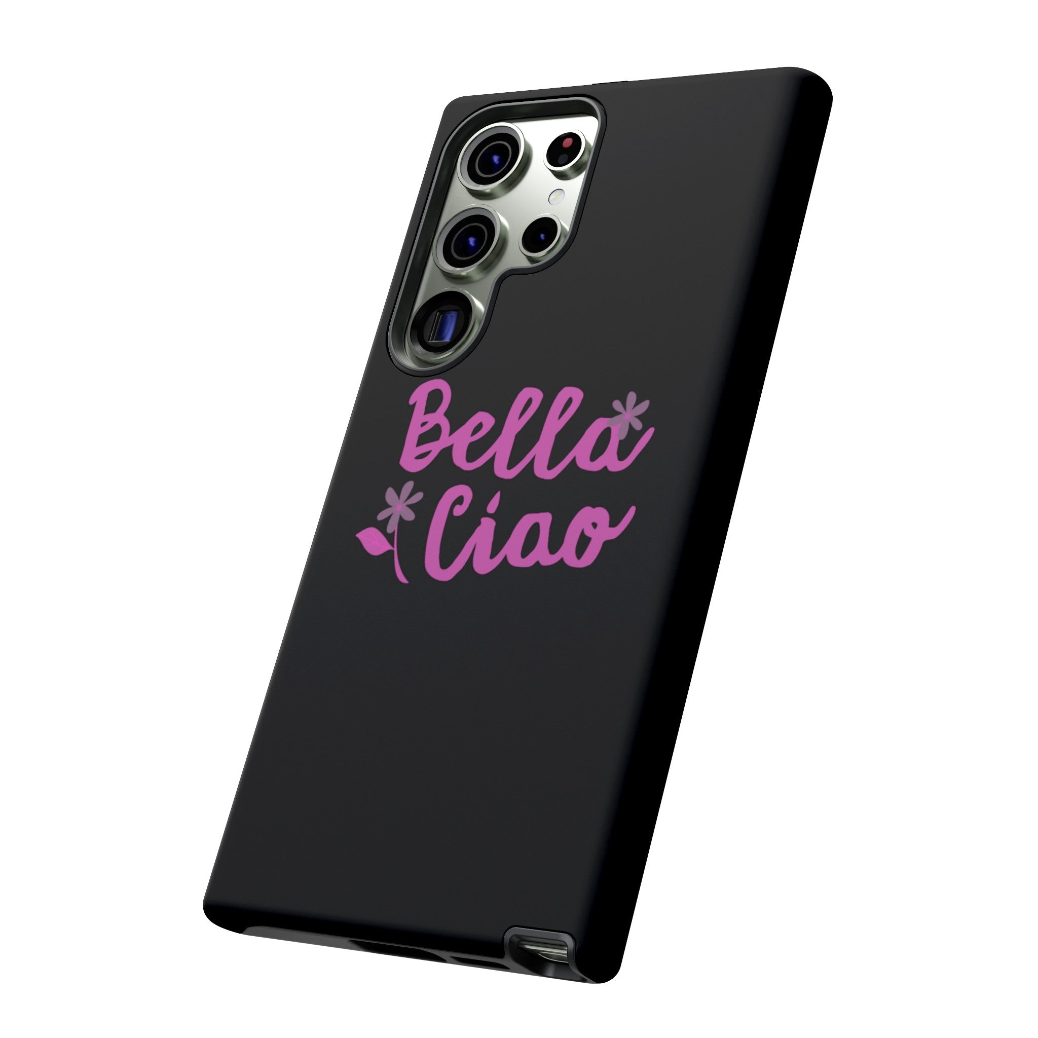 Ciao Bella Black Phone Tough Case