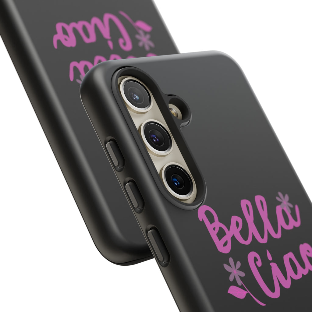 Ciao Bella Black Phone Tough Case