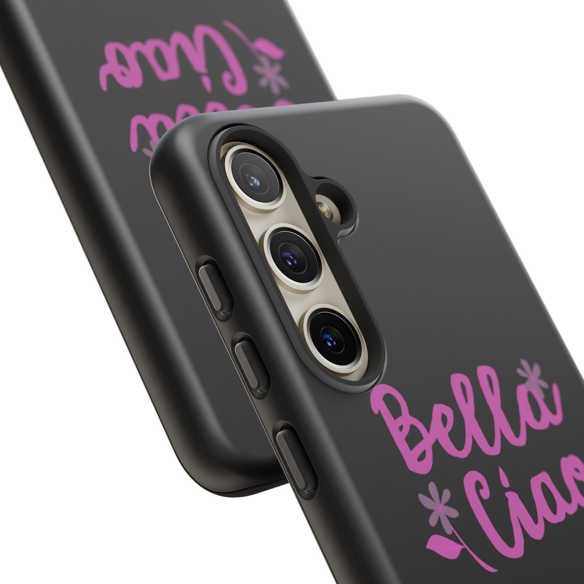 Ciao Bella Black Phone Tough Case