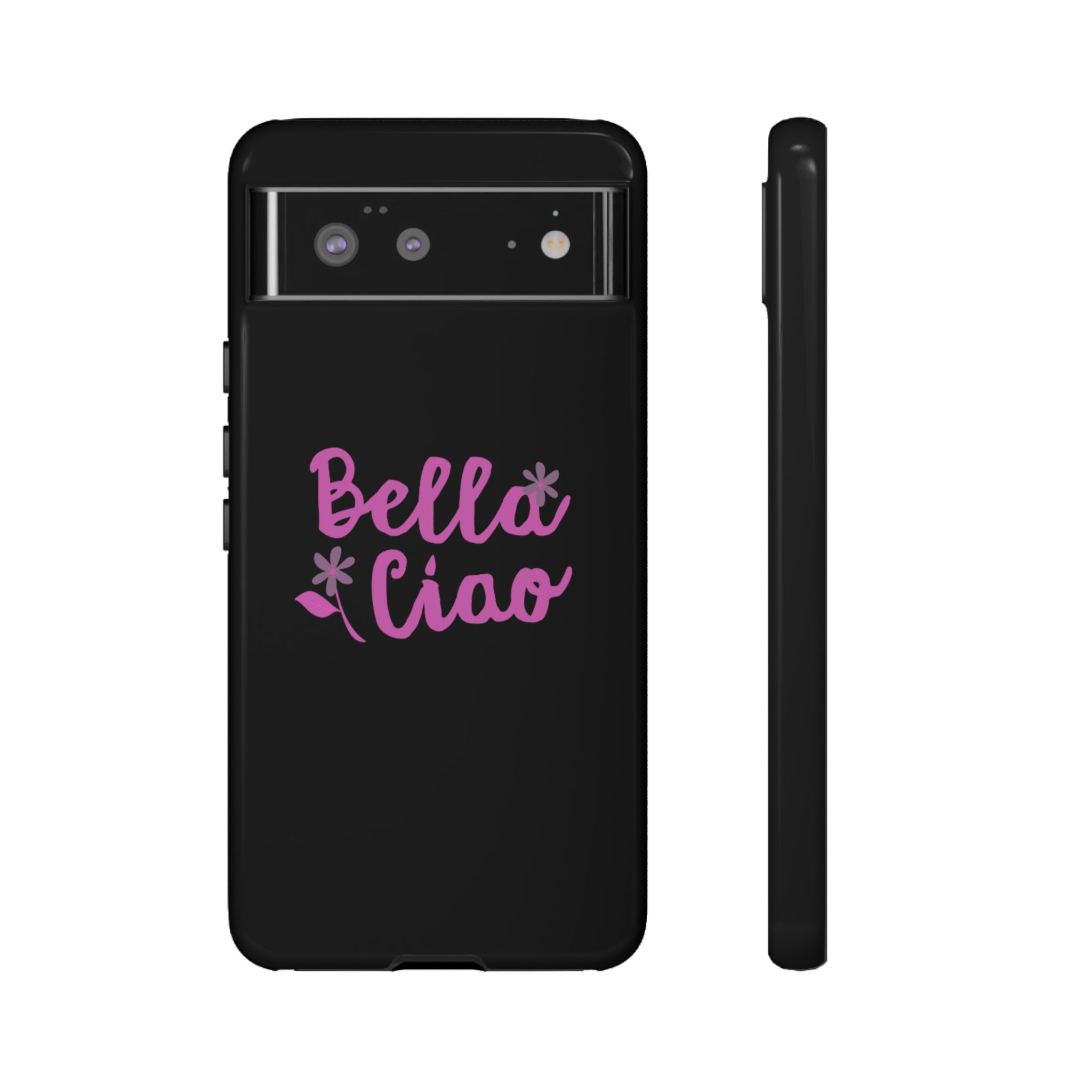 Ciao Bella Black Phone Tough Case