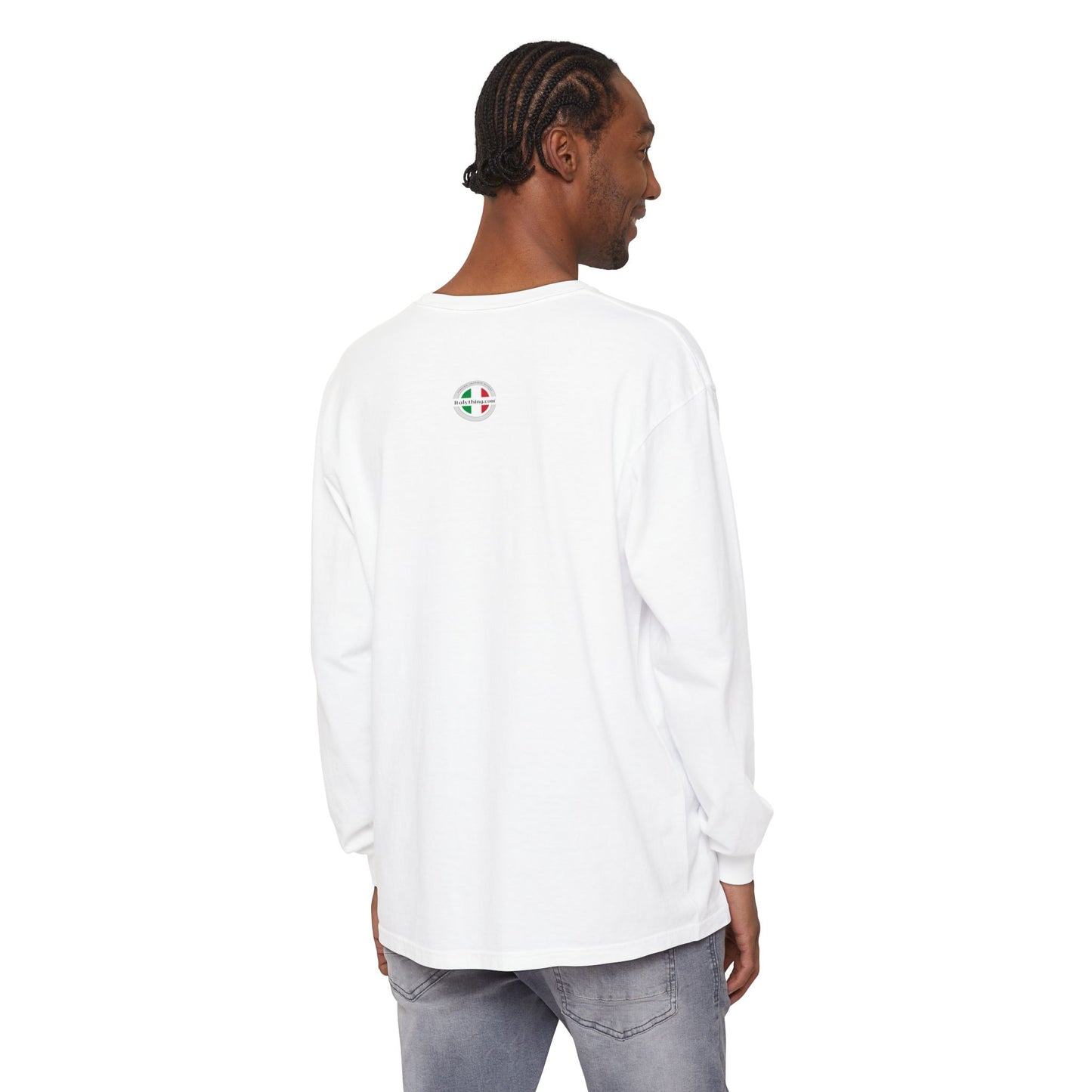Italything Logo Unisex Long Sleeve T-Shirt – Perfect for Holidays & Casual Wear