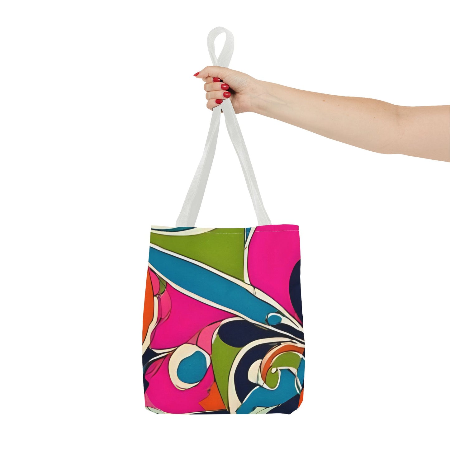 Vibrant Pucci-Style Print Tote Bag