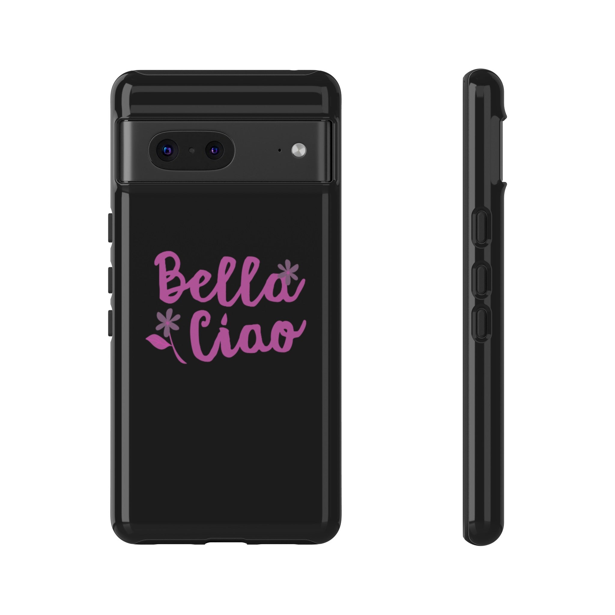 Ciao Bella Black Phone Tough Case