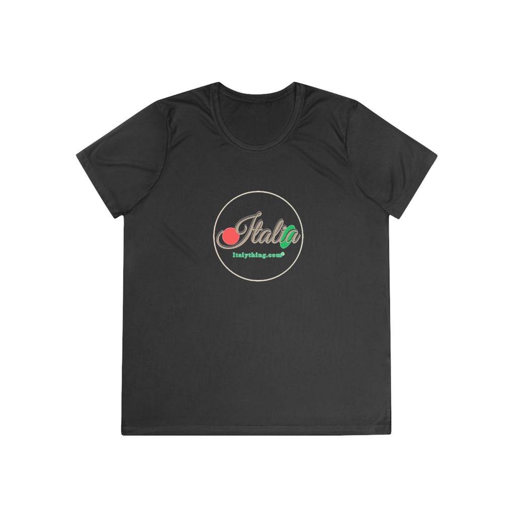Italia Logo Damen-Wettkämpfer-T-Shirt