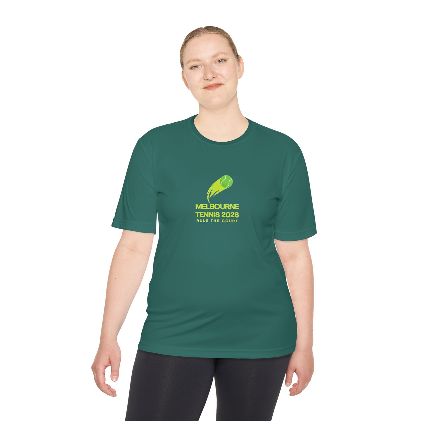 Melbourne Tennis 2026 Unisex Moisture Wicking Tee - Rule the Court! - perfect for Tennis Enthusiasts