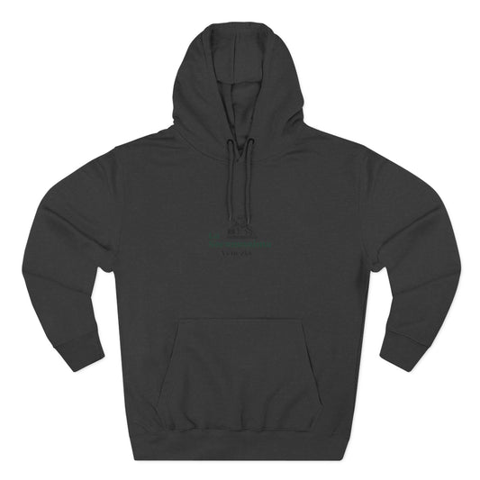 Venezia - La Serenessima Three-Panel Fleece Hoodie - Cozy & Stylish Italian-Inspired Winter Wear