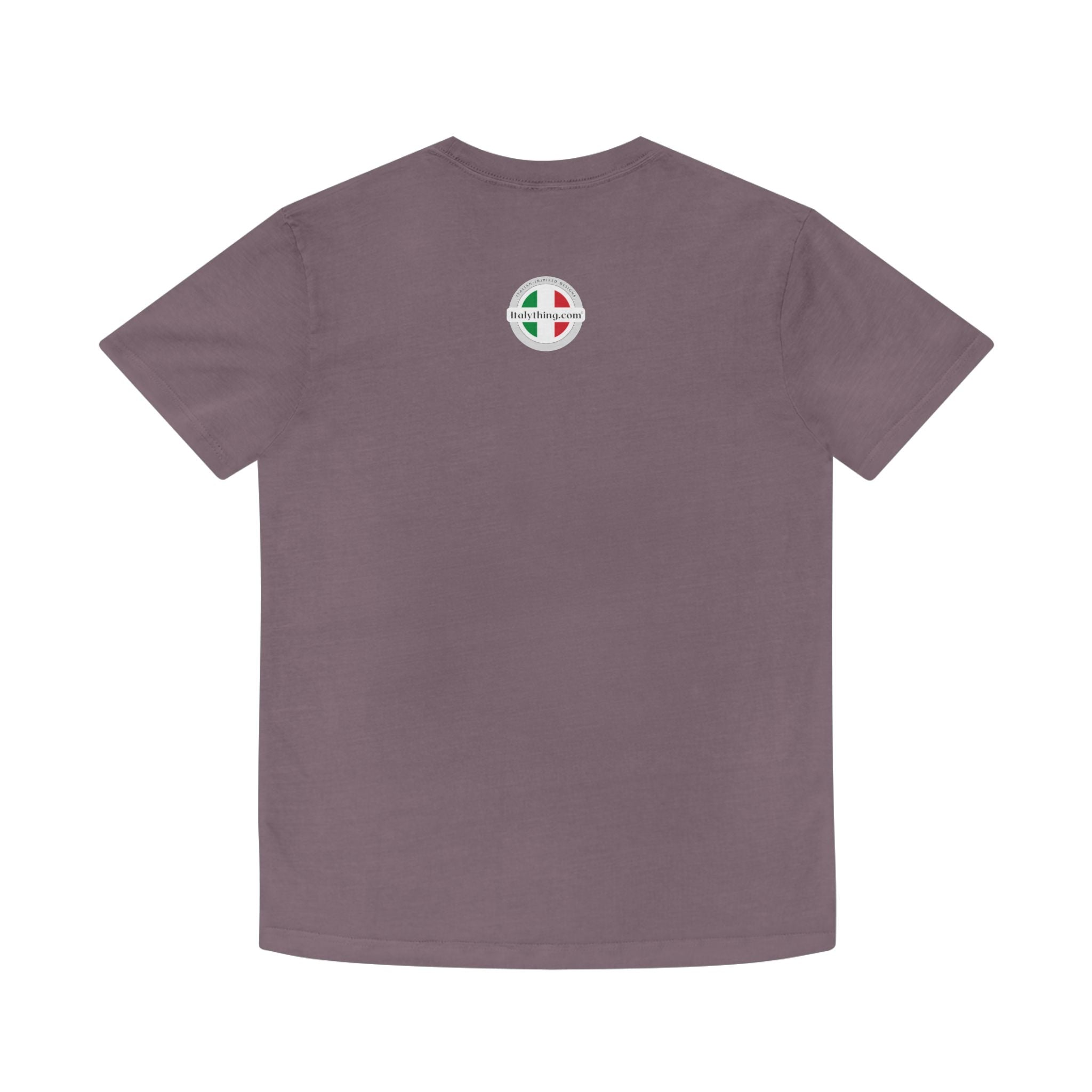 Unisex-T-Shirt im Used-Look – Design „PER favore!“ für lässig-elegante Vibes