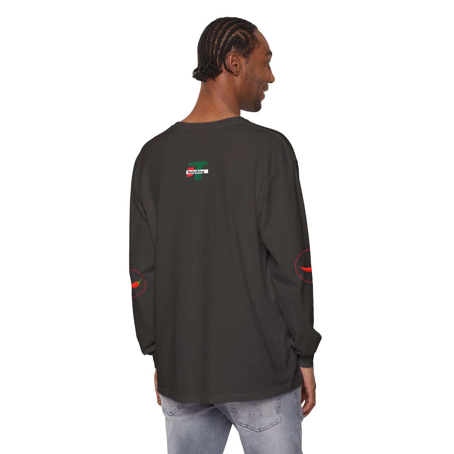 Napoli Long Sleeve Tee, Casual Streetwear, Napoli Pride. Perfect for Travel