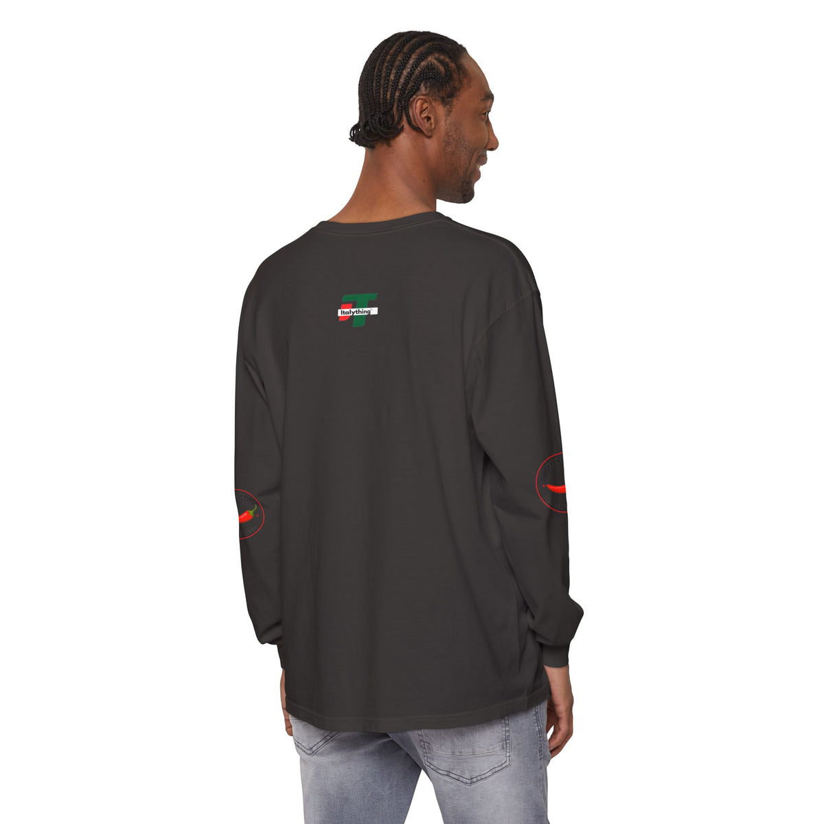 Napoli Long Sleeve Tee, Casual Streetwear, Napoli Pride. Perfect for Travel
