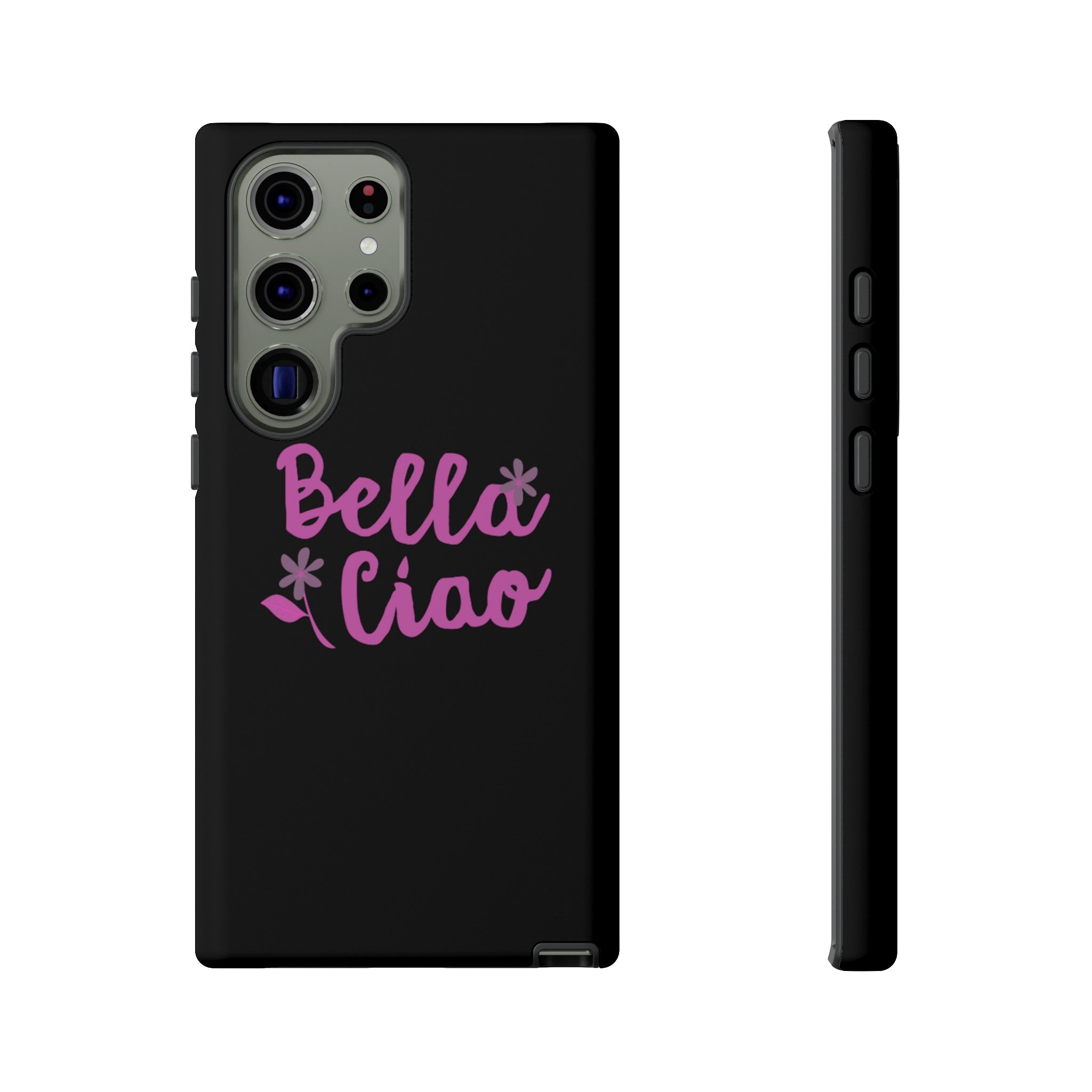 Ciao Bella Black Phone Tough Case