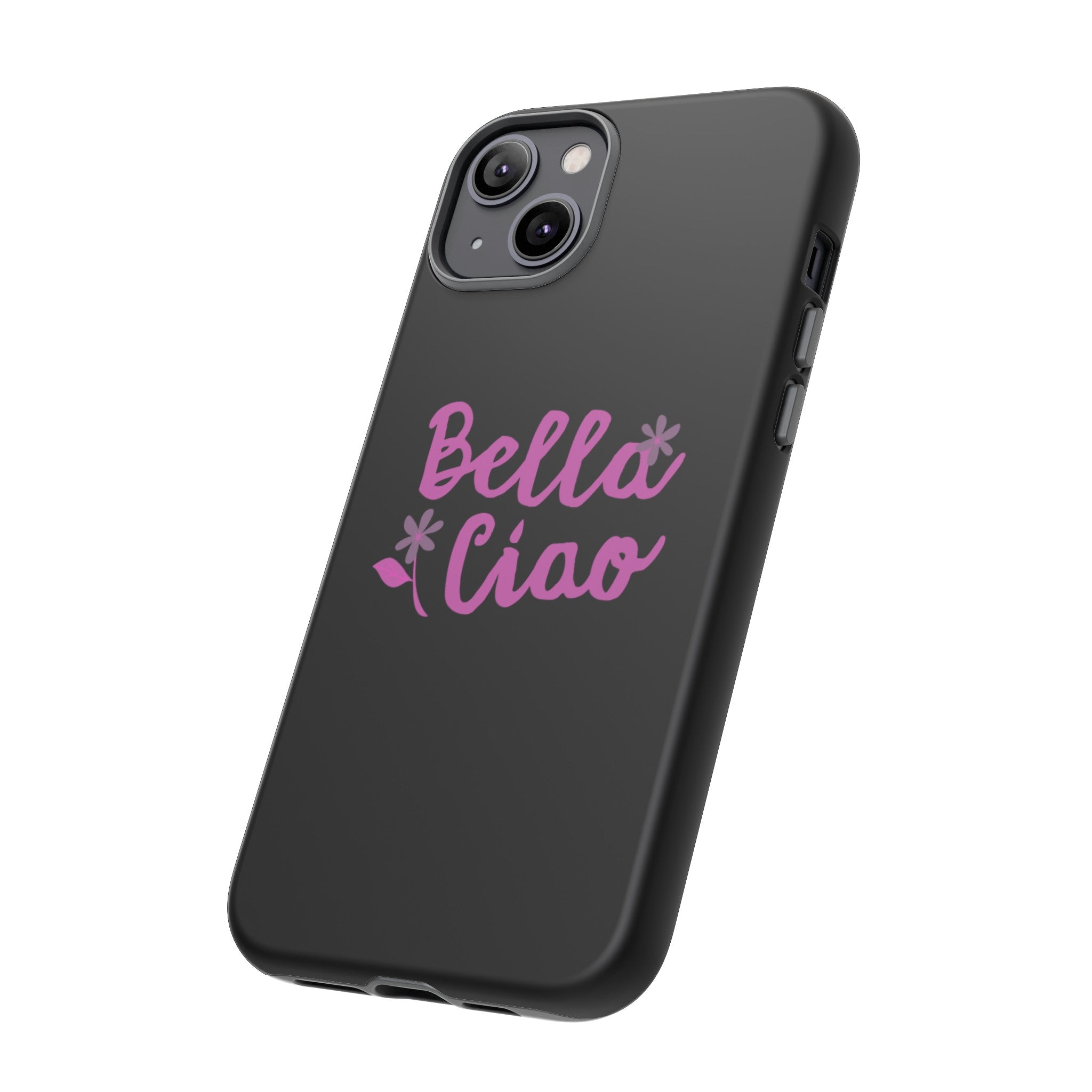Ciao Bella Black Phone Tough Case