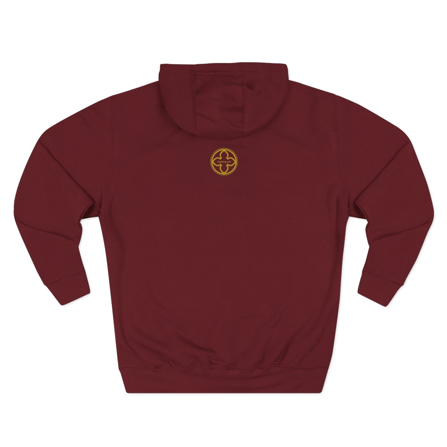 Venezia - La Serenessima Three-Panel Fleece Hoodie - Cozy & Stylish Italian-Inspired Winter Wear