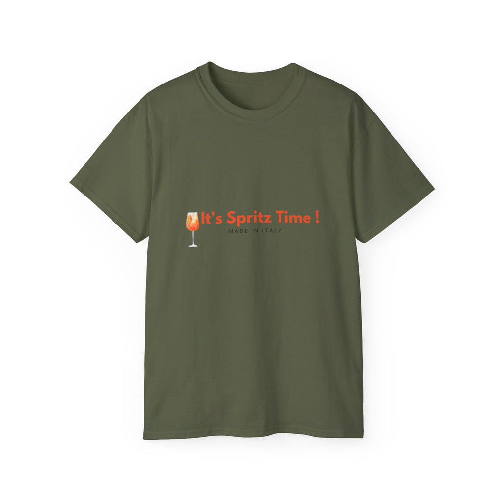 It's Spritz Time! Unisex Cotton Tee - Perfect for Summer Gatherings & Celebrations