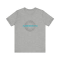 Italienisches Marken-Unisex-T-Shirt aus Jersey mit kurzen Ärmeln „Adesso Tu“ (Auch du!)