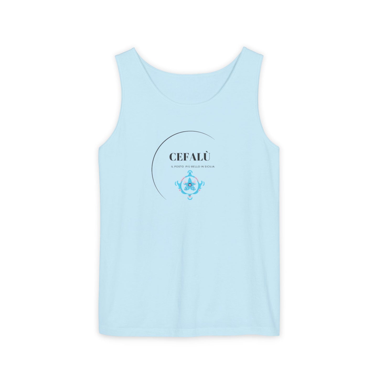 Cefalù Tank Top - Coastal Vibes from Sicily
