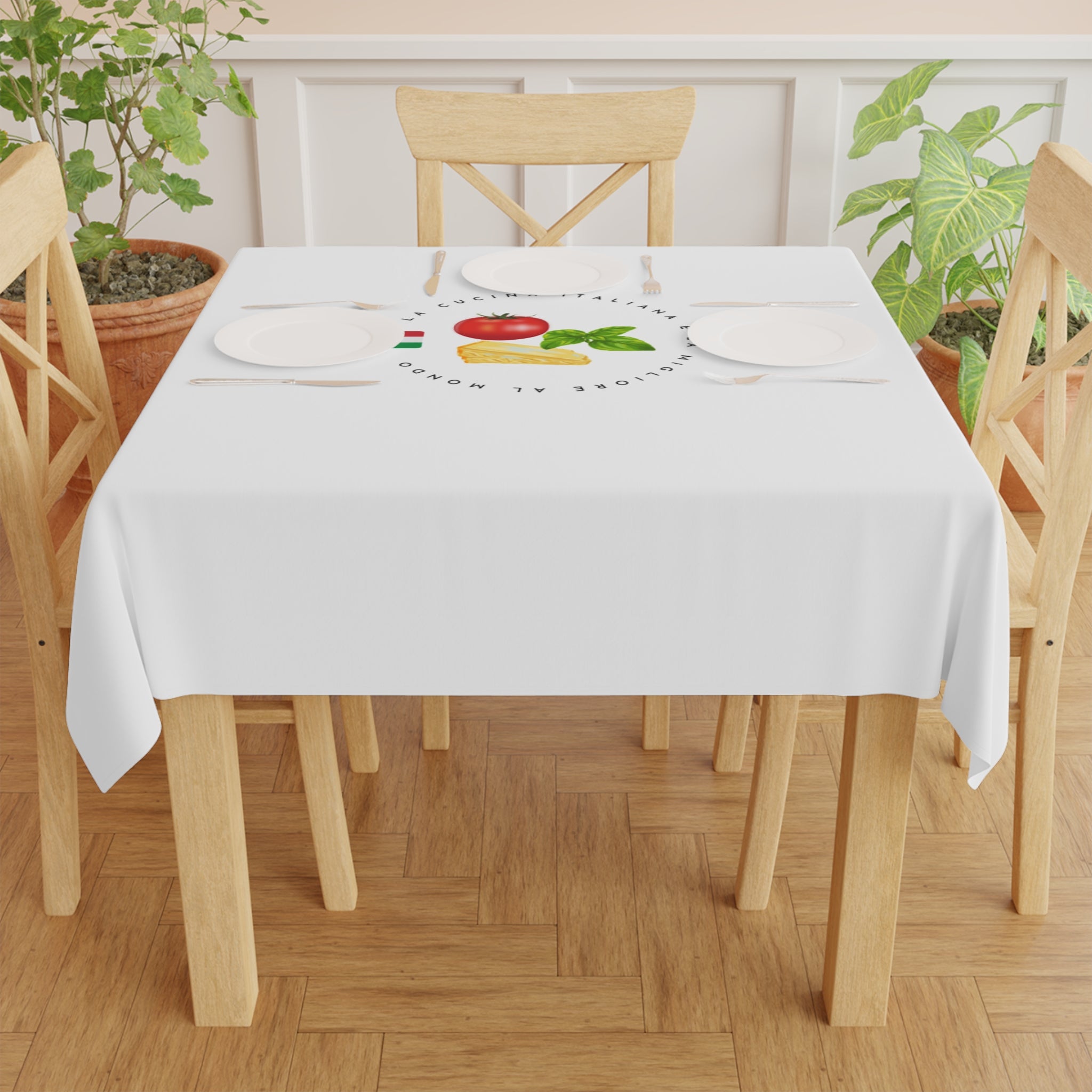 Italian Cuisine Tablecloth